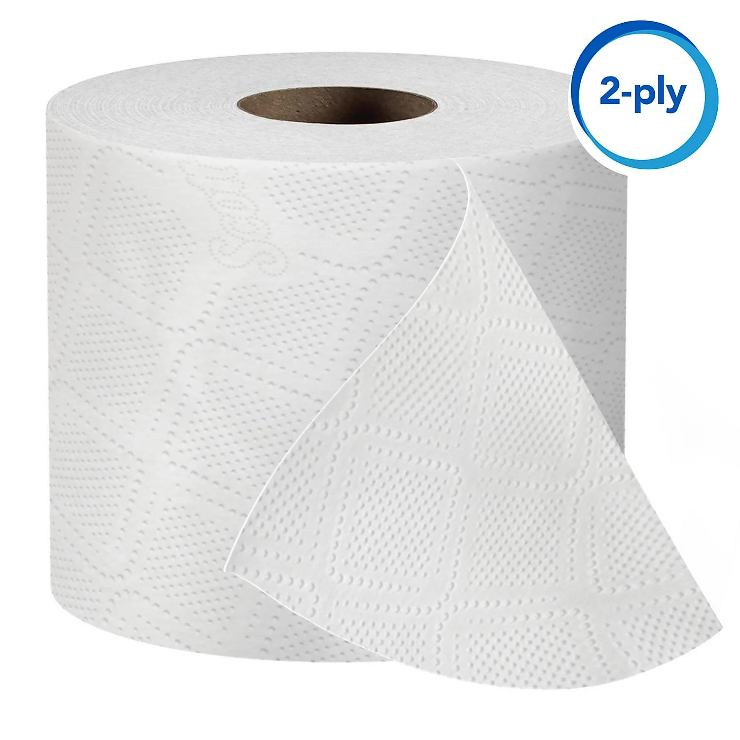 Scott; Essential 2-Ply Toilet Paper, 100% Recycled, FSC; Certified, 506 Sheets Per Roll, Pack Of 80 Rolls