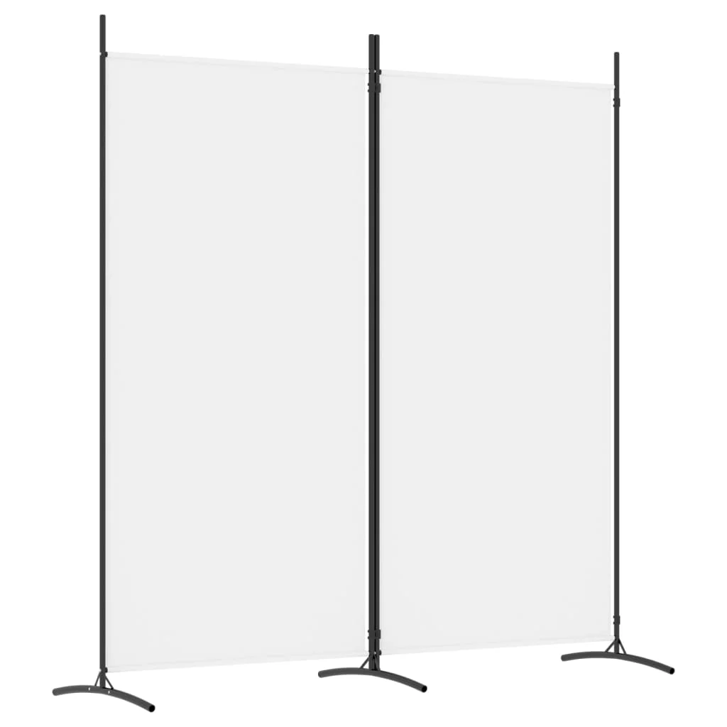 Anself 2-Panel Room Divider White 68.9