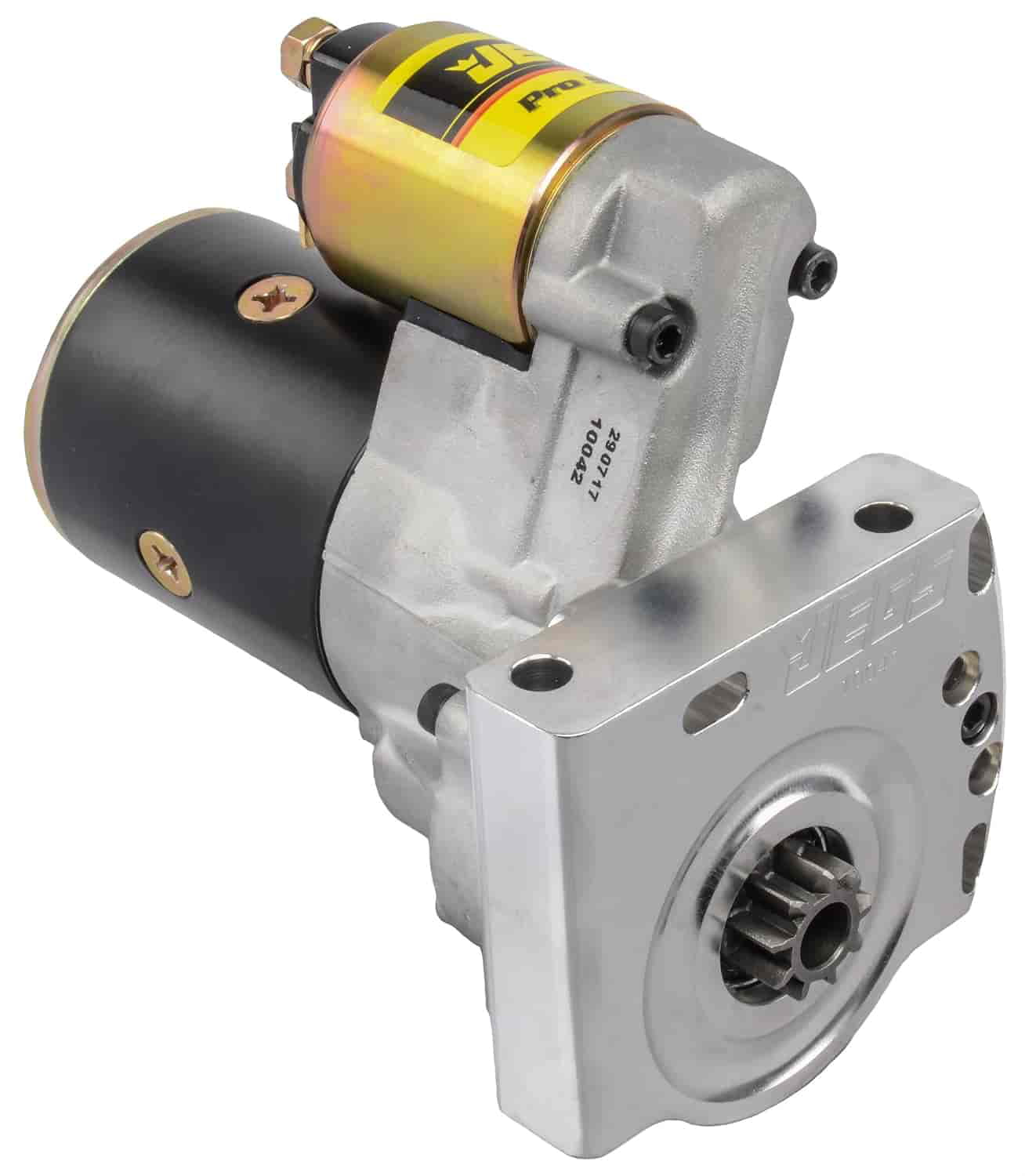 JEGS 10042 GM LS Performance Mini Starter 3.7:1 Gear Reduction For Engines Up To