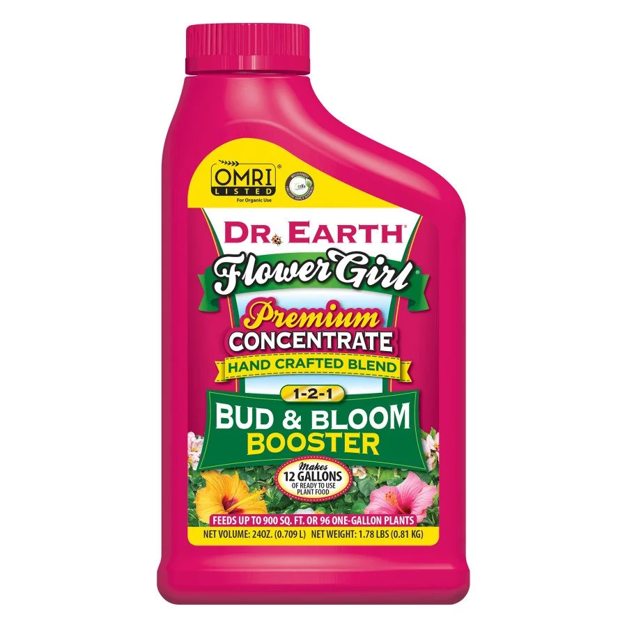 Dr. Earth 1041 Flower Girl Bud & Bloom Booster Fertilizer, 24 oz. Concentrate - Quantity 1
