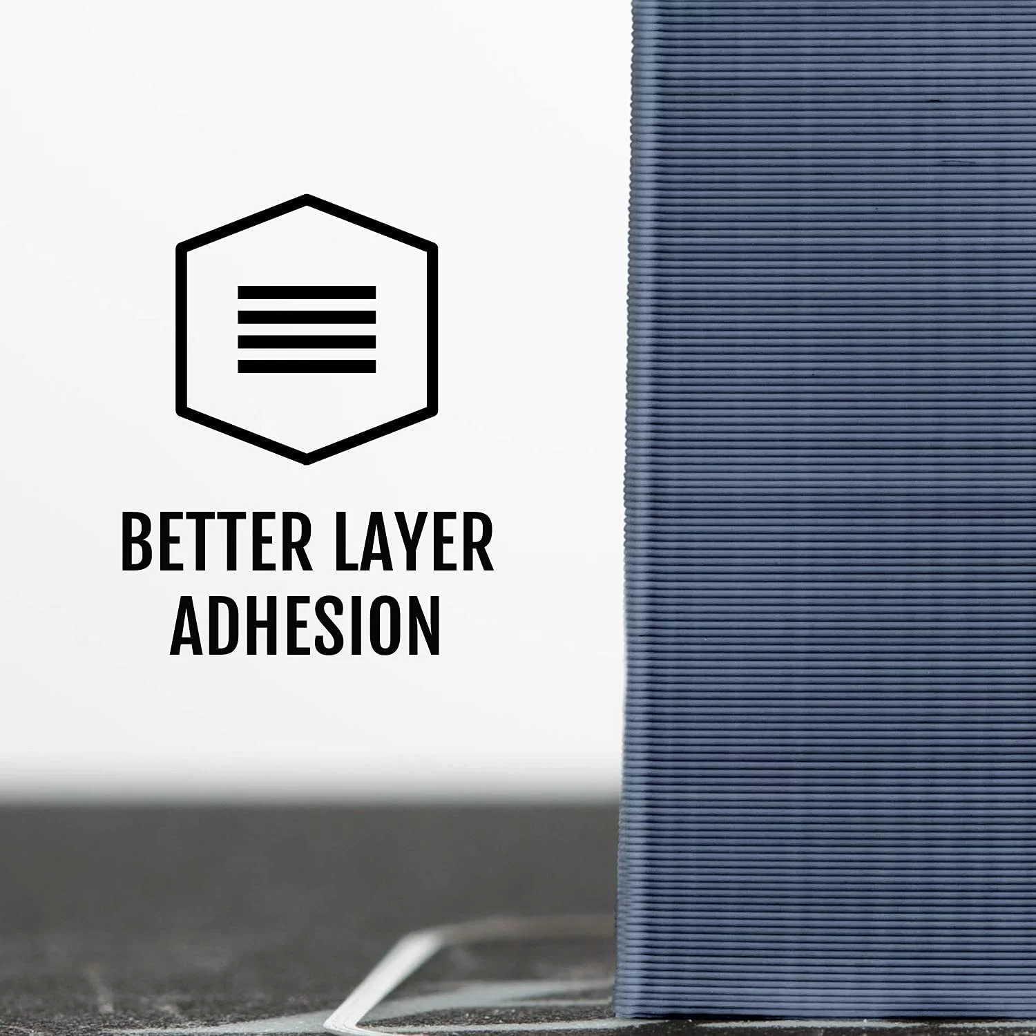 HATCHBOX 1.75mm Gray Blue PLA 3D Printer Filament, 1 KG Spool, Dimensional Accuracy +/- 0.03 mm, 3D Printing Filament