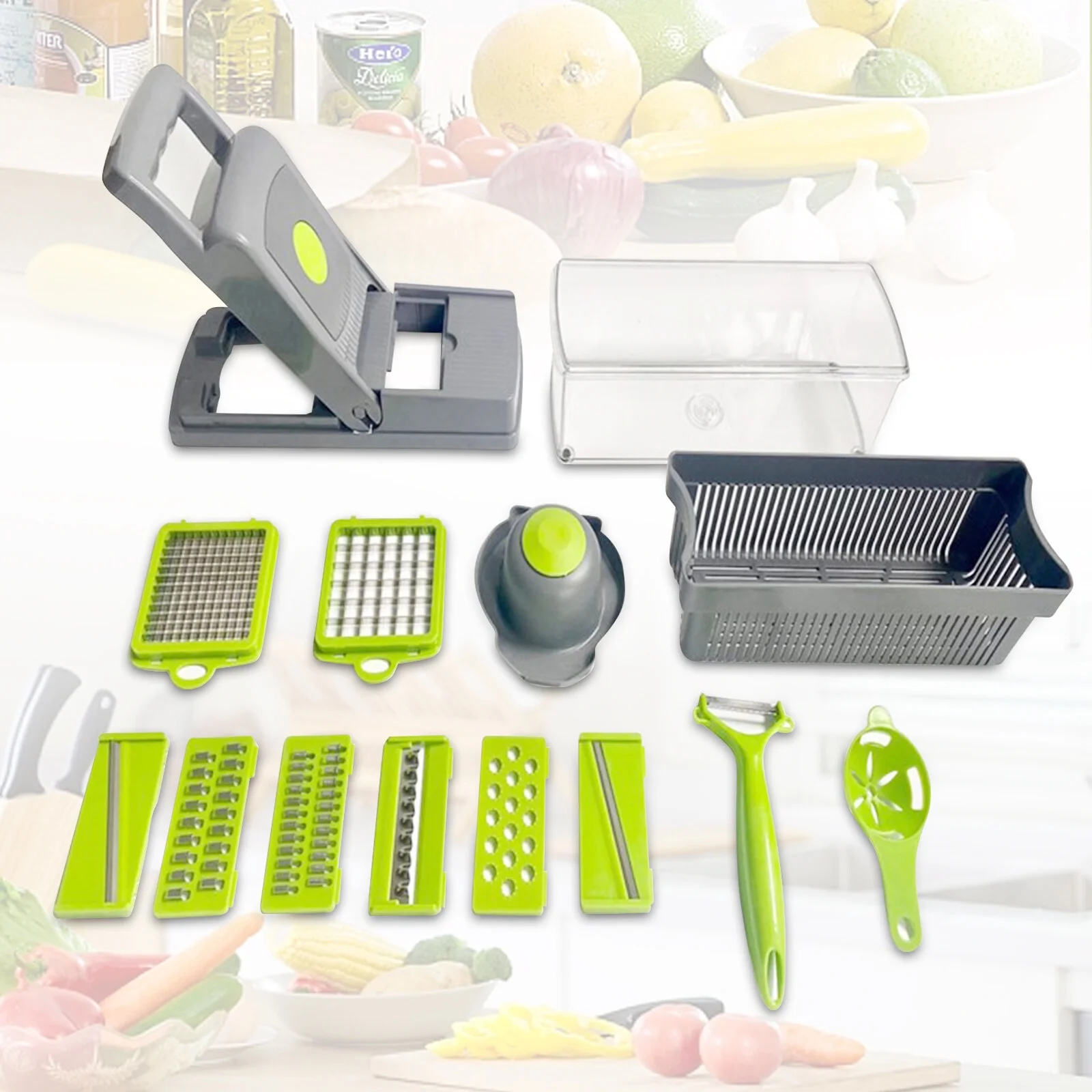 Junjuntian 14-piece vegetable cutter set