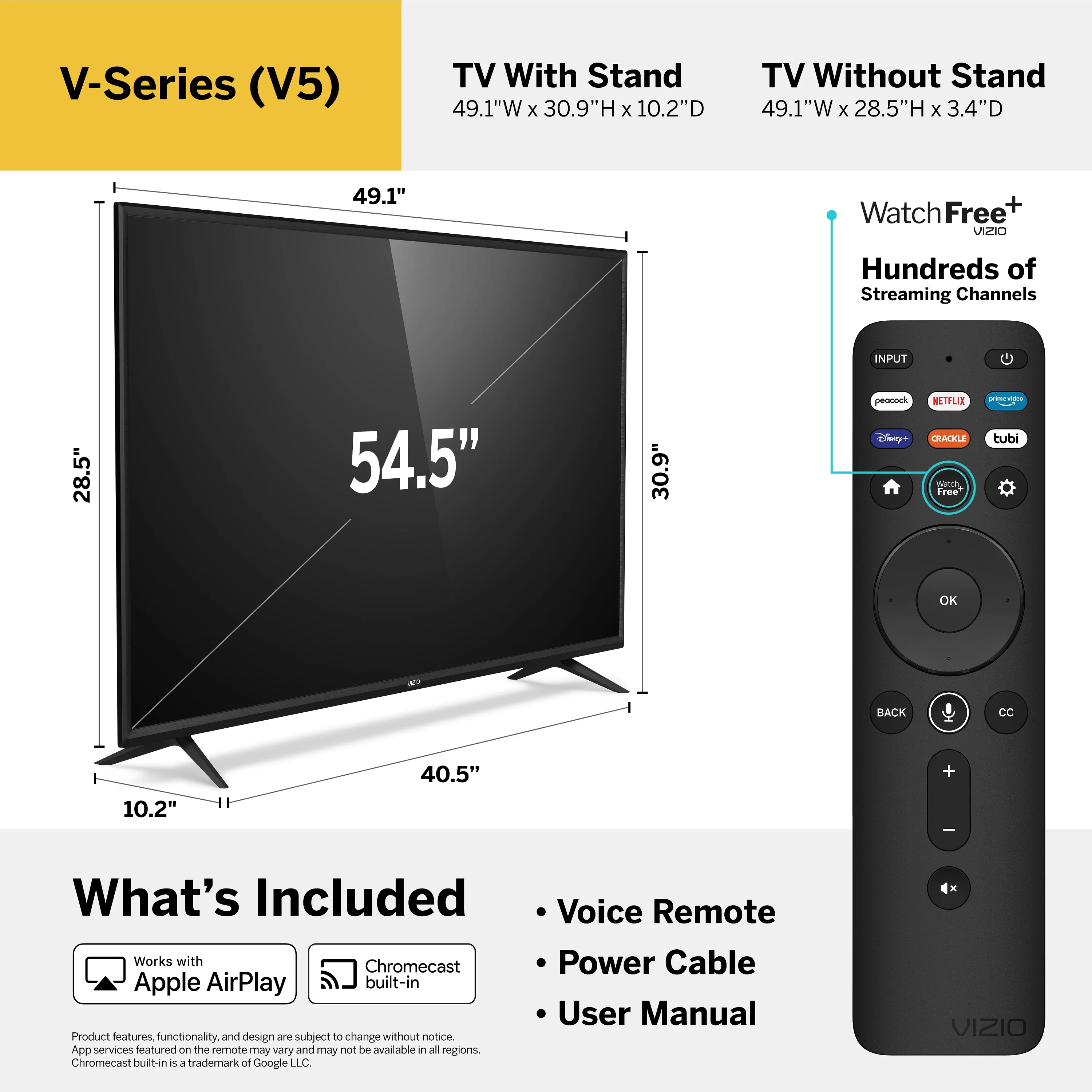 Used VIZIO 55