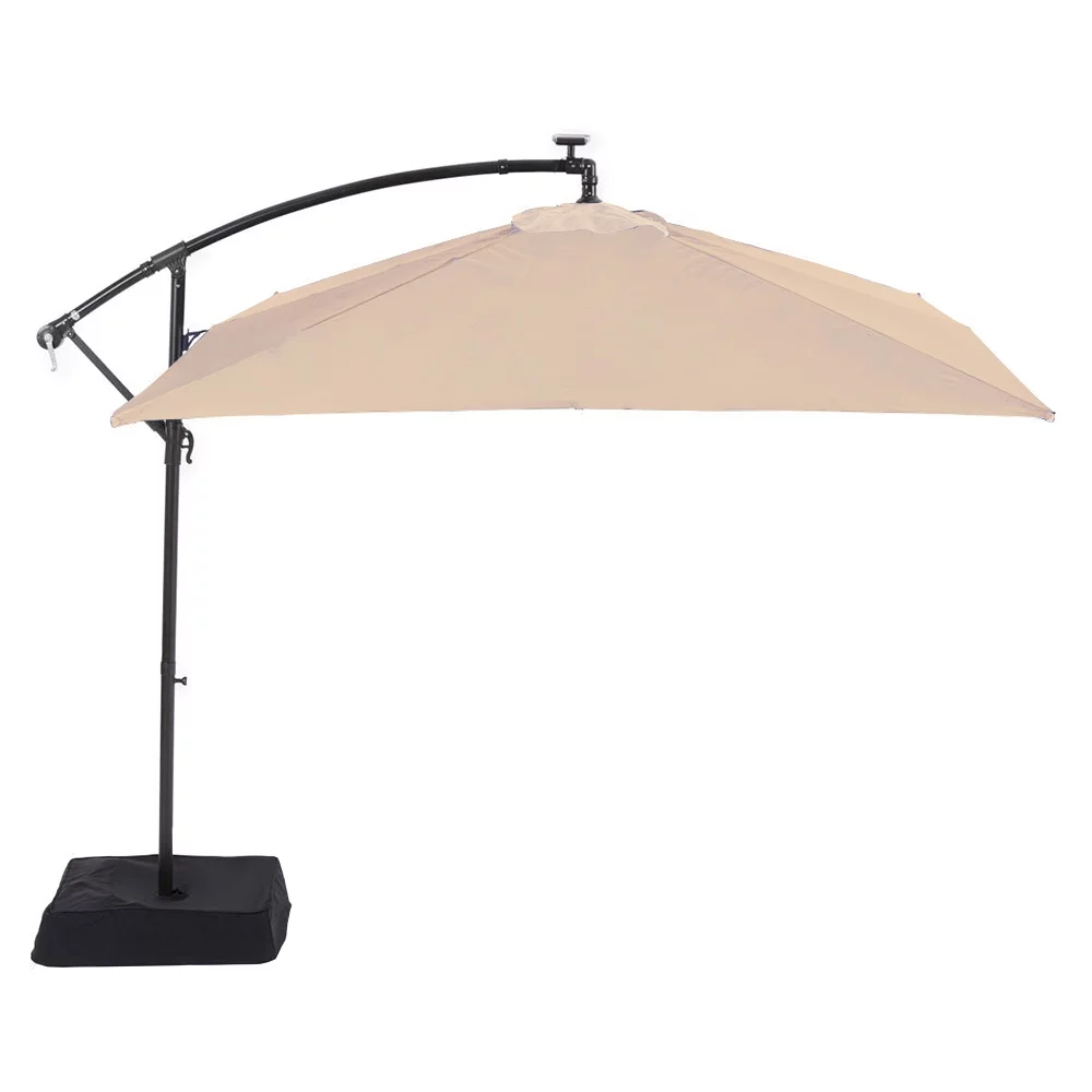 Garden Winds Replacement Canopy Top Cover Compatible with The Real Living Solar 8 x 11 Offset Umbrella - Riplock 350