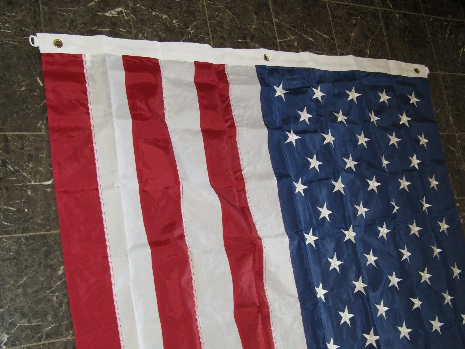 6x10 USA American Flag Nylon Embroidered Stars Sewn Stripes Grommets USA Made