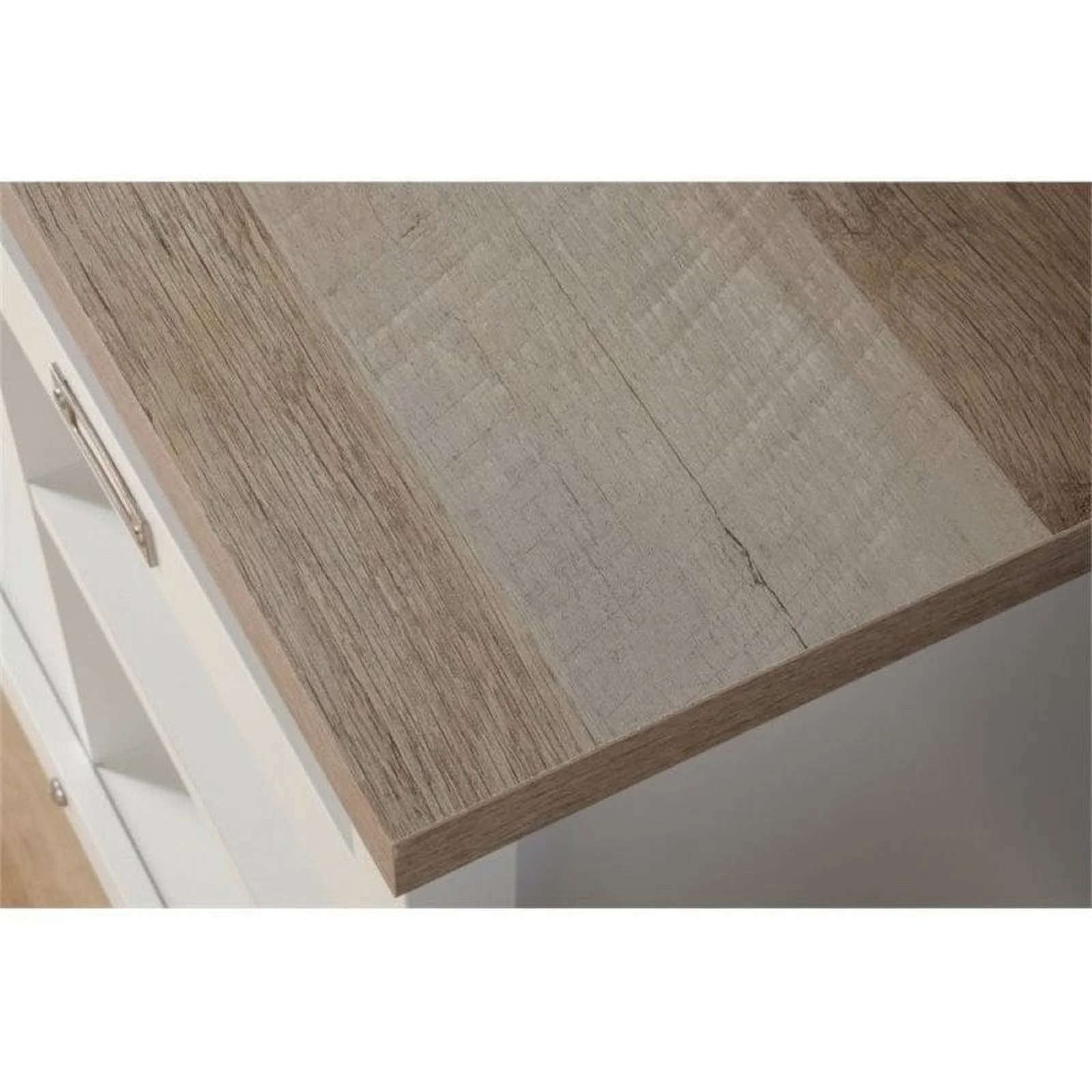 Pemberly Row 9 Cubby Bookcase in Soft White