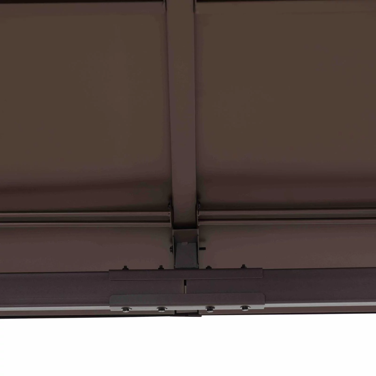 Sunjoy Hip 10 x 12 ft. 2 Tier Hardtop Steel Gazebo