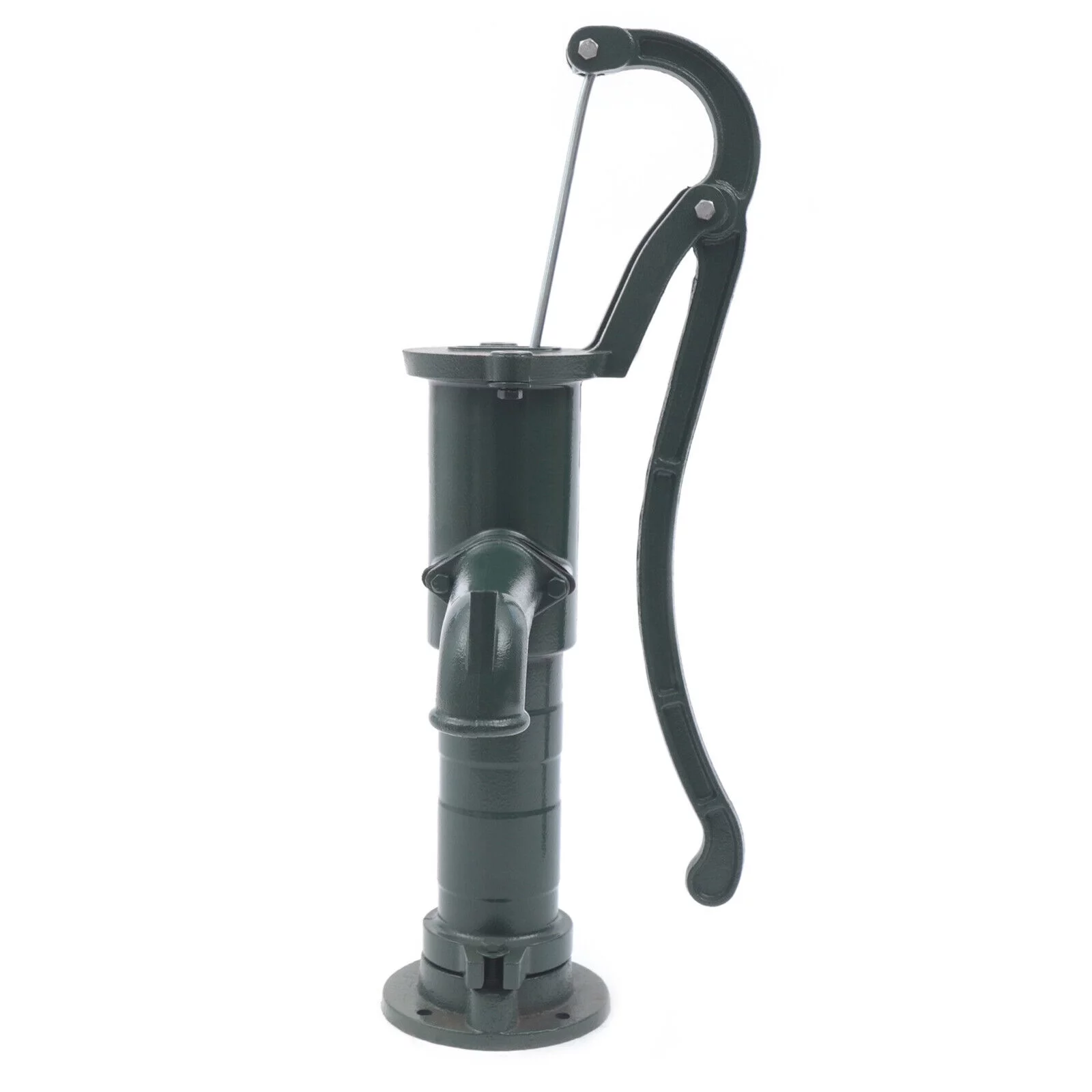 SHZICMY Hand Water Pump Well Pitcher Cast Iron Press Suction In Outdoor Yard Pond Garden