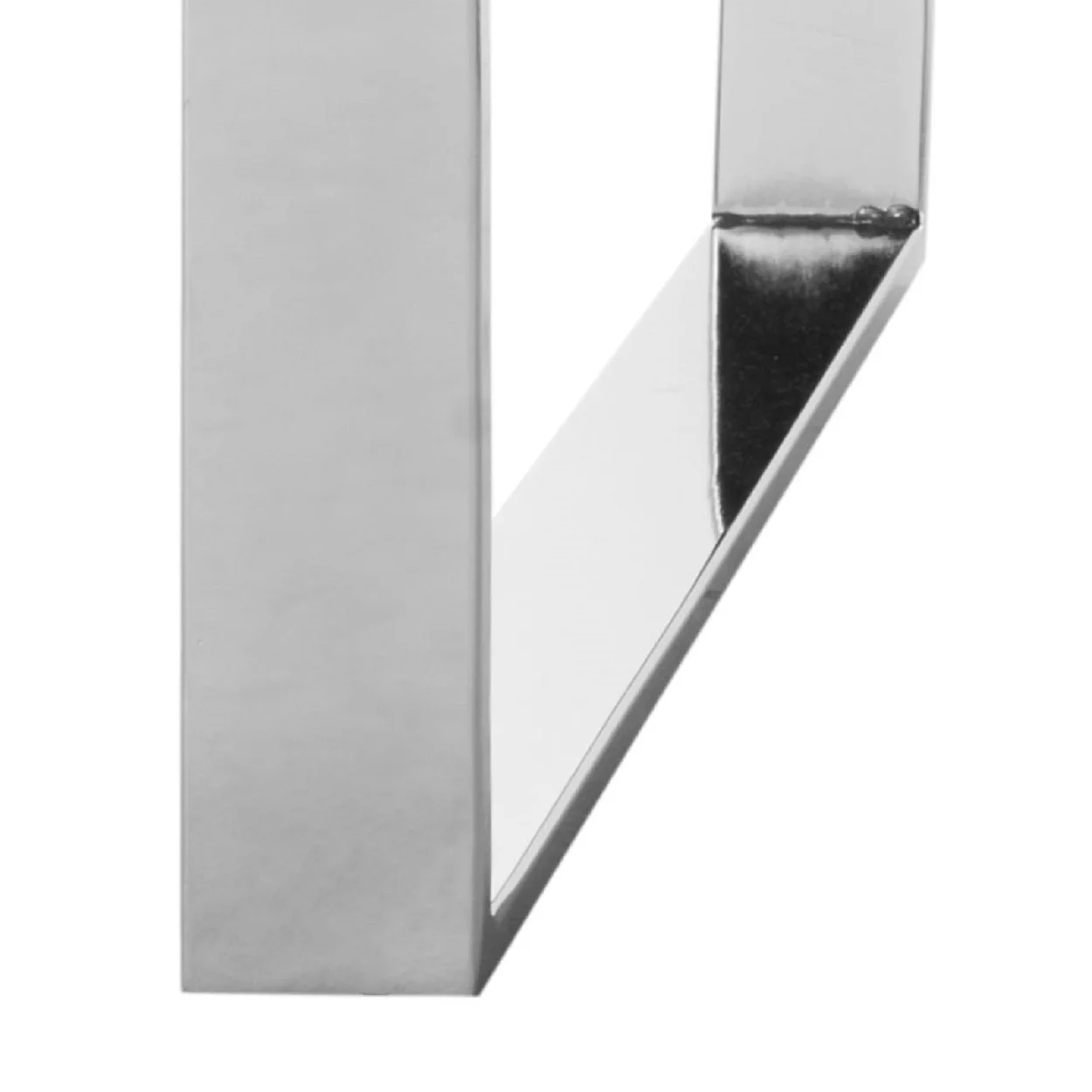 SAFAVIEH Carmen Modern Glam Square Coffee Table, Black Marble/Chrome