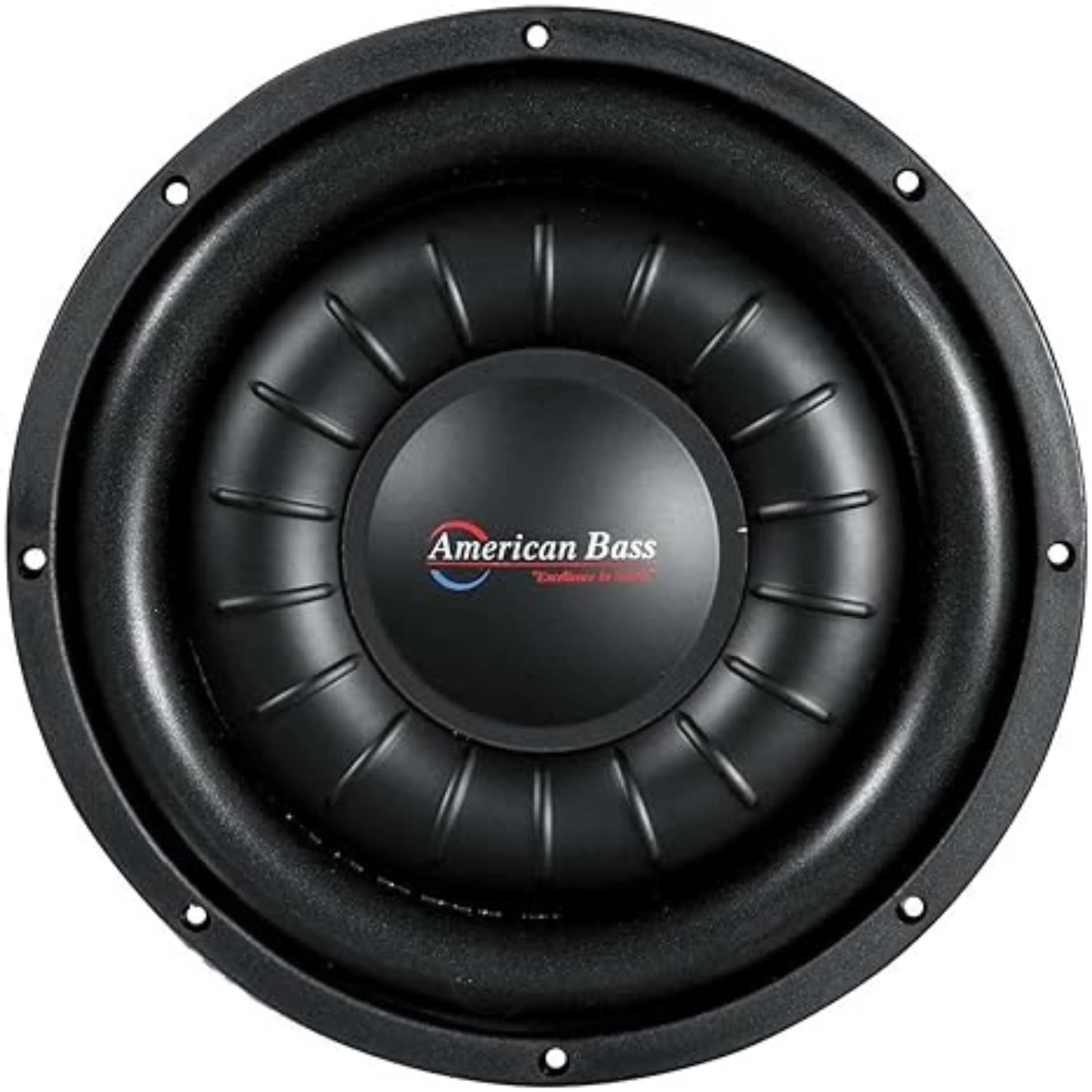 American Bass HAWK1044SL Slim Mount Hawk Woofer Dual 4 Ohm 1500 Watts Max