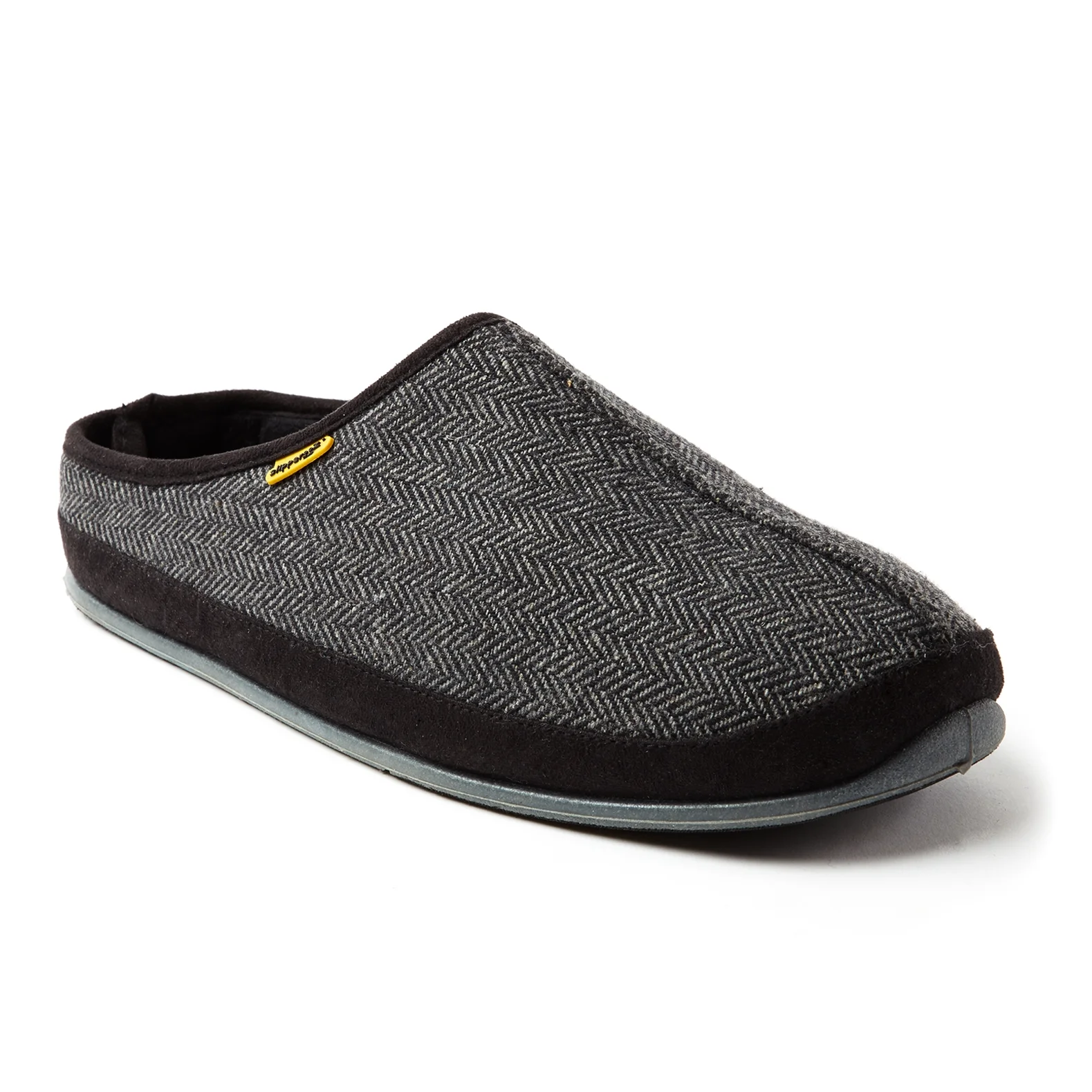 Deer Stags Unisex Wherever Tweed Slipper - Black - 11 Medium