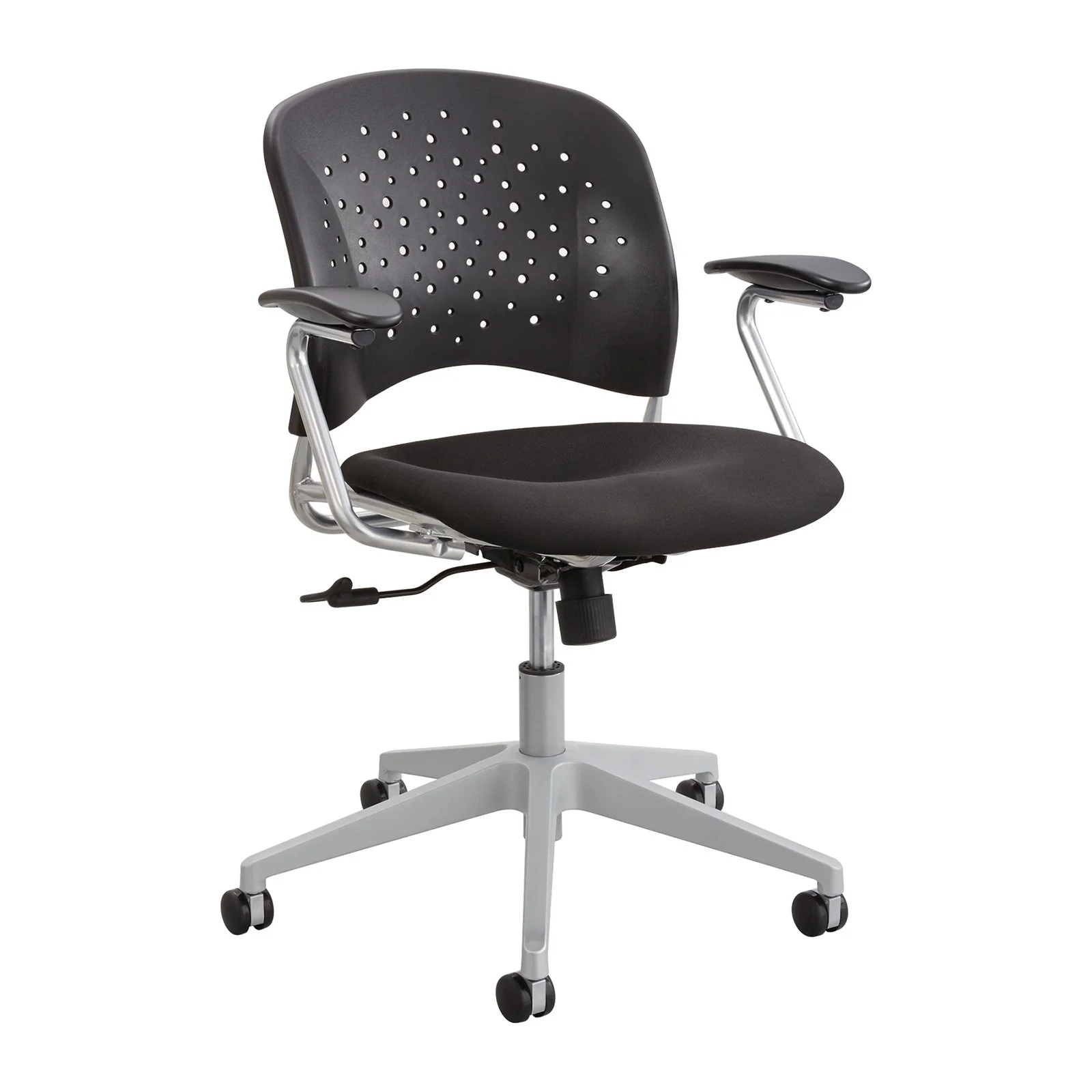 Safco  Reve Round Backed Task Chair Black