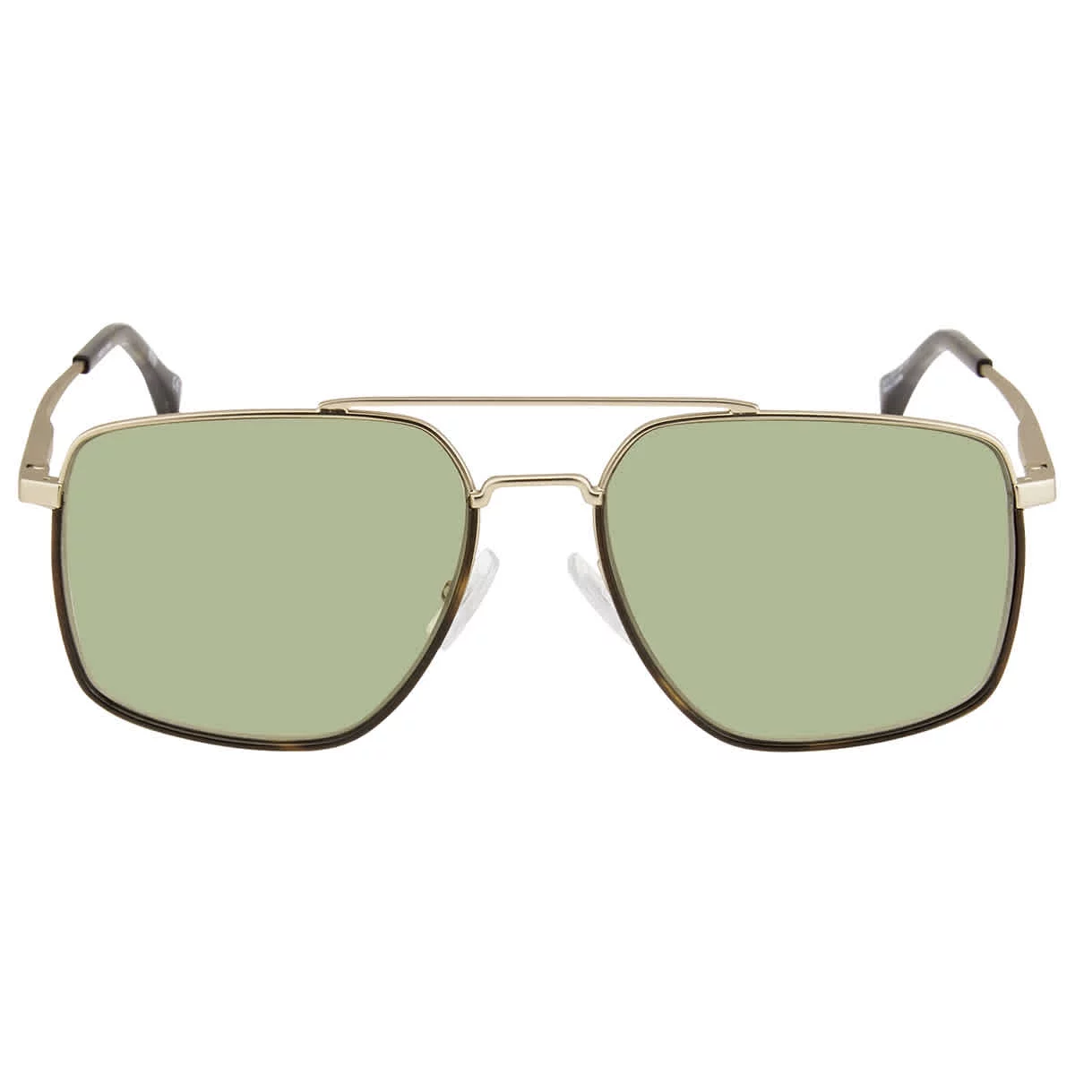 Hugo Boss Green Geometric Men's Sunglasses BOSS 1091/S 0CGS/GP 58