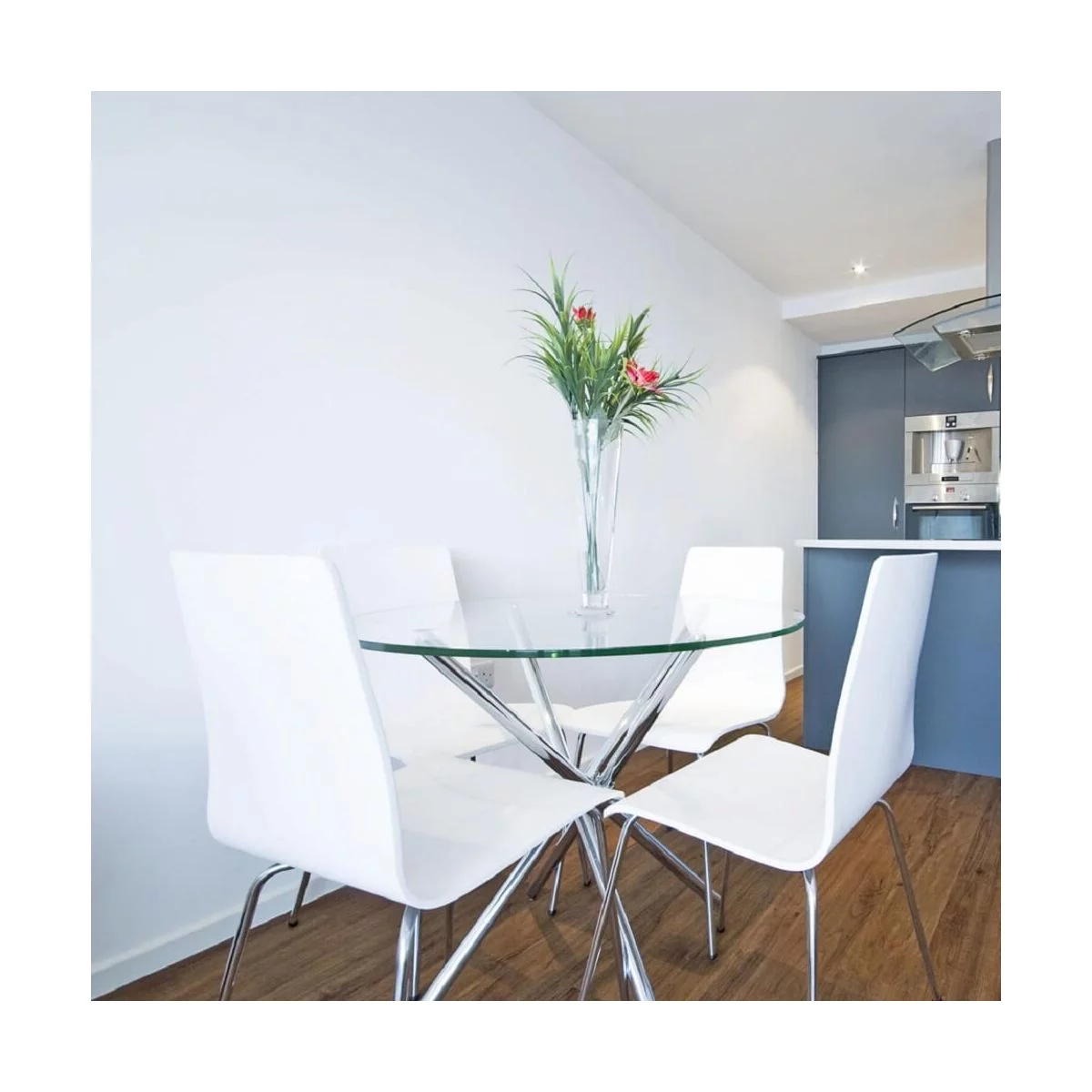 Glass Table Top 16 Inch Round 1/2 Inch Thick Flat Polish Tempered