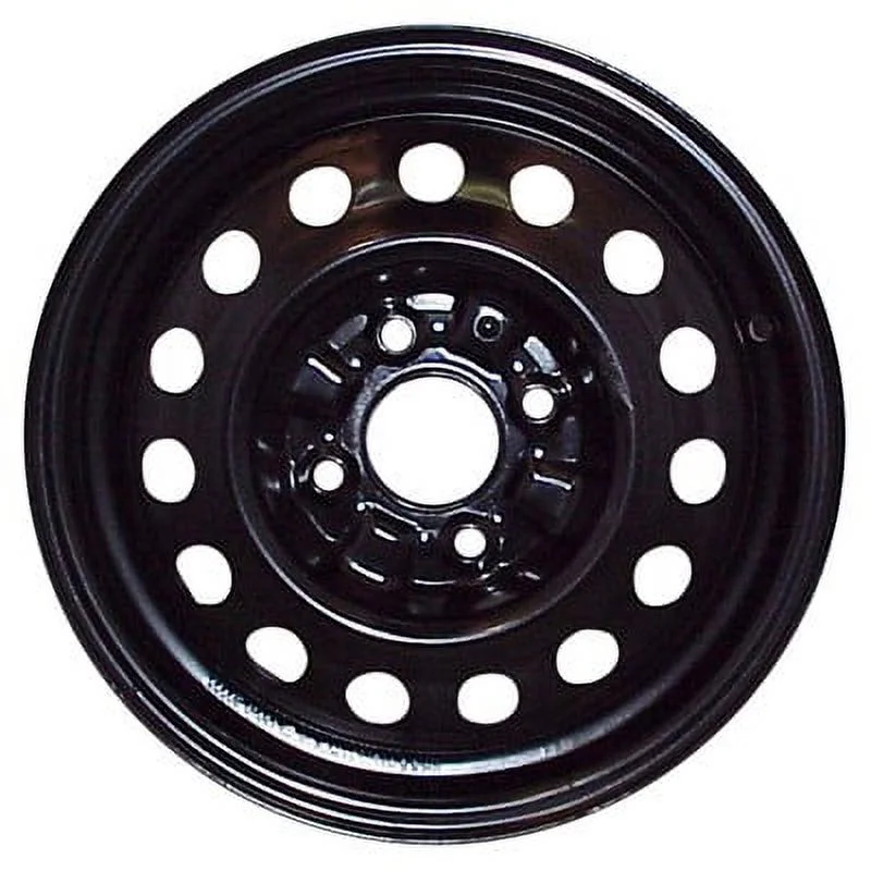KAI 15 X 5.5 Reconditioned OEM Steel Wheel, Black, Fits 2001-2003 Hyundai Elantra