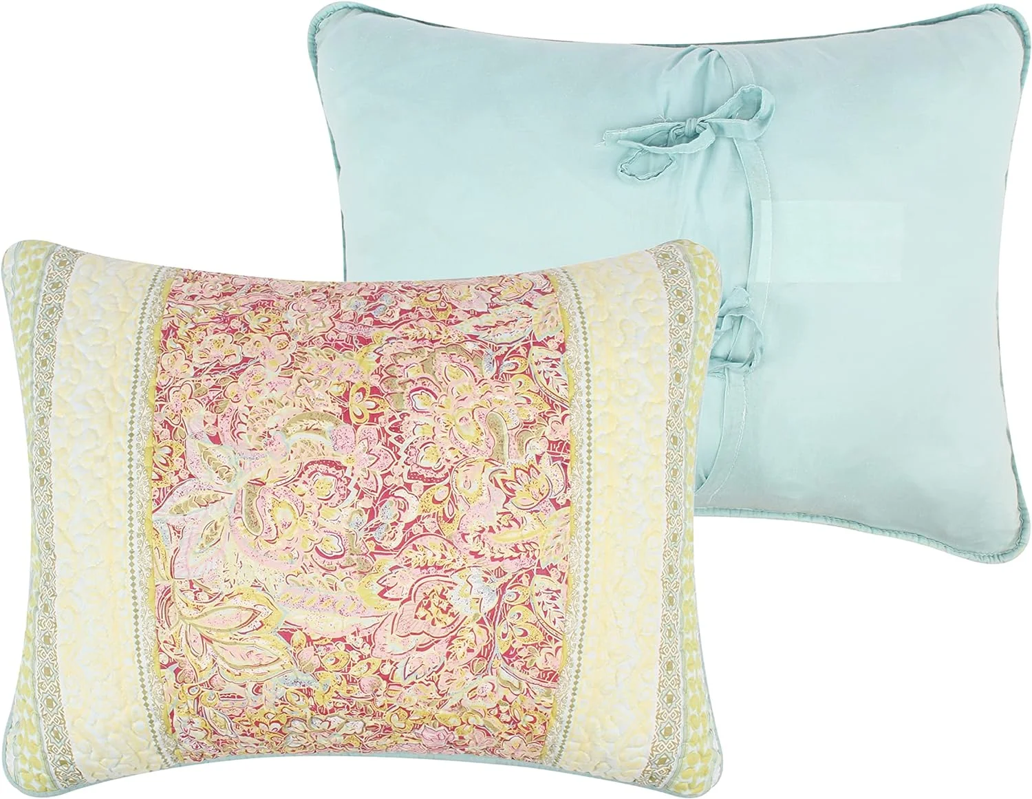 Barefoot Bungalow Palisades Pillow Sham, Standard (Pack Of 1), Pastel