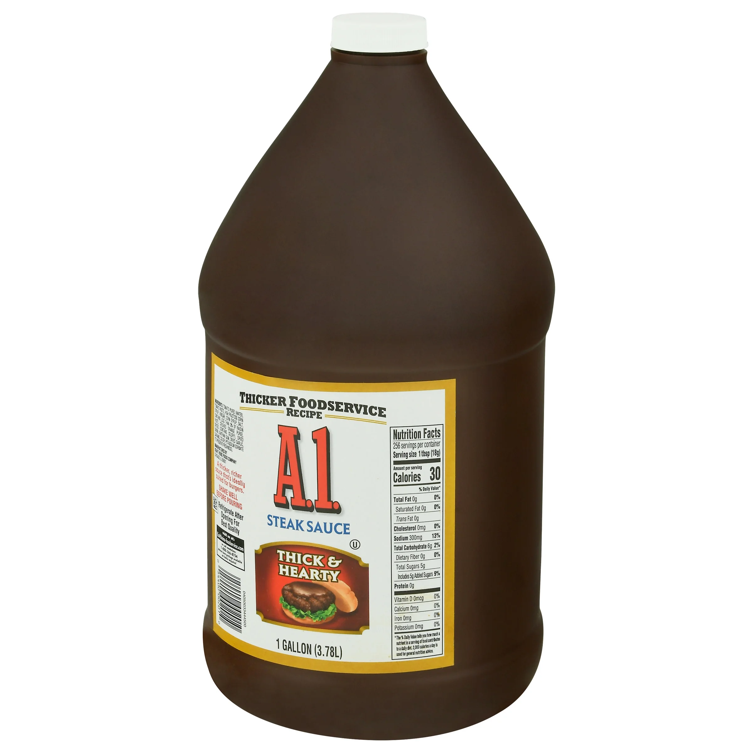 A.1. Thick & Hearty Burger Sauce 1 gal Jug