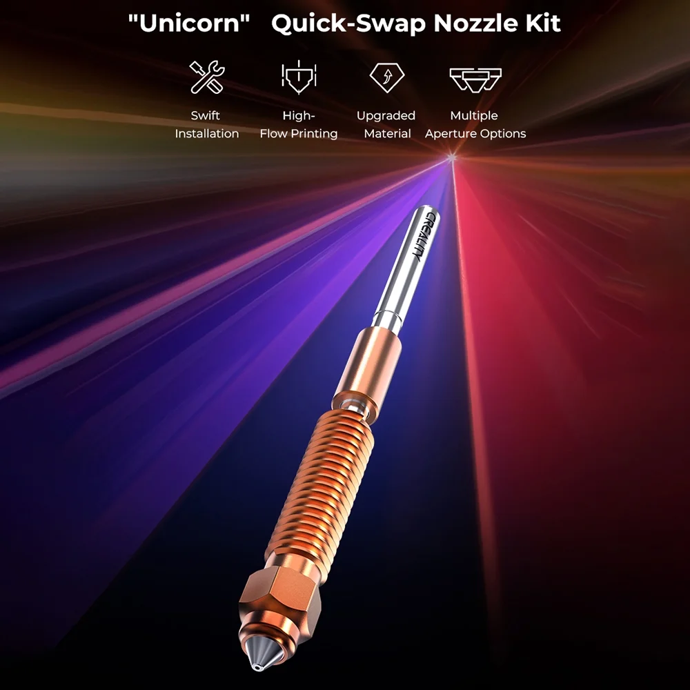 Nozzle,Alloy Heat Quick Swap Nozzle Printers 4pcs And 3 V3 Nozzle Alloy - 0.6mm*1 Nozzle And Copper Alloy 4pcs - 4pcs With And Steel Alloy And Kit K1c V3 3d Printers With - 0.8mm*1