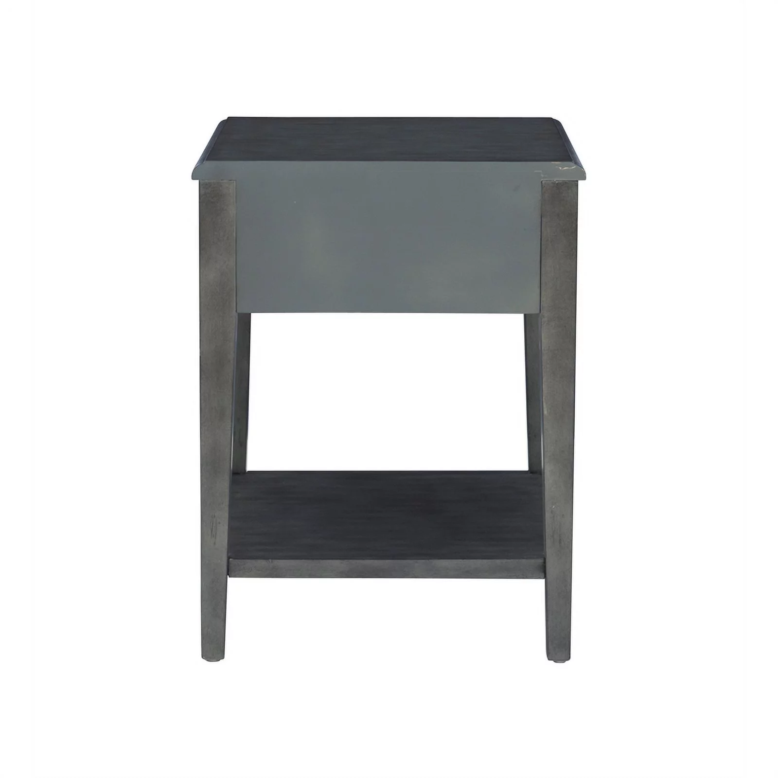 Home Square 3-Piece Set with 2 Accent Tables and Coffee Table in Gray