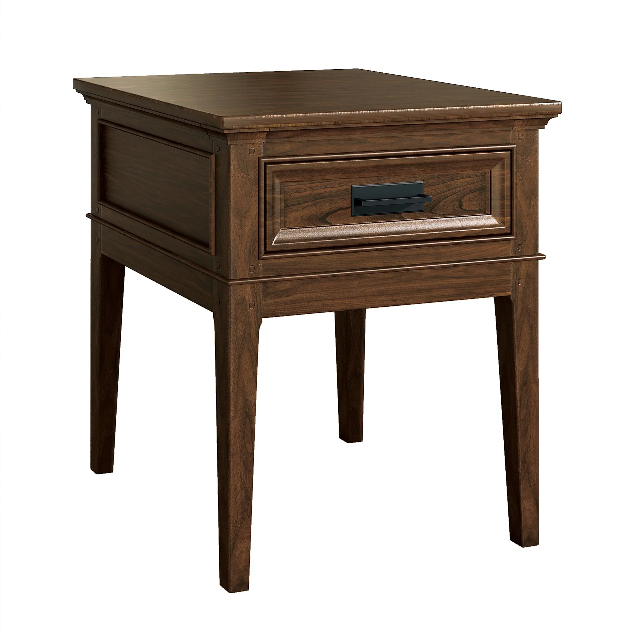 OakvillePark Kibler End Table, Brown Cherry