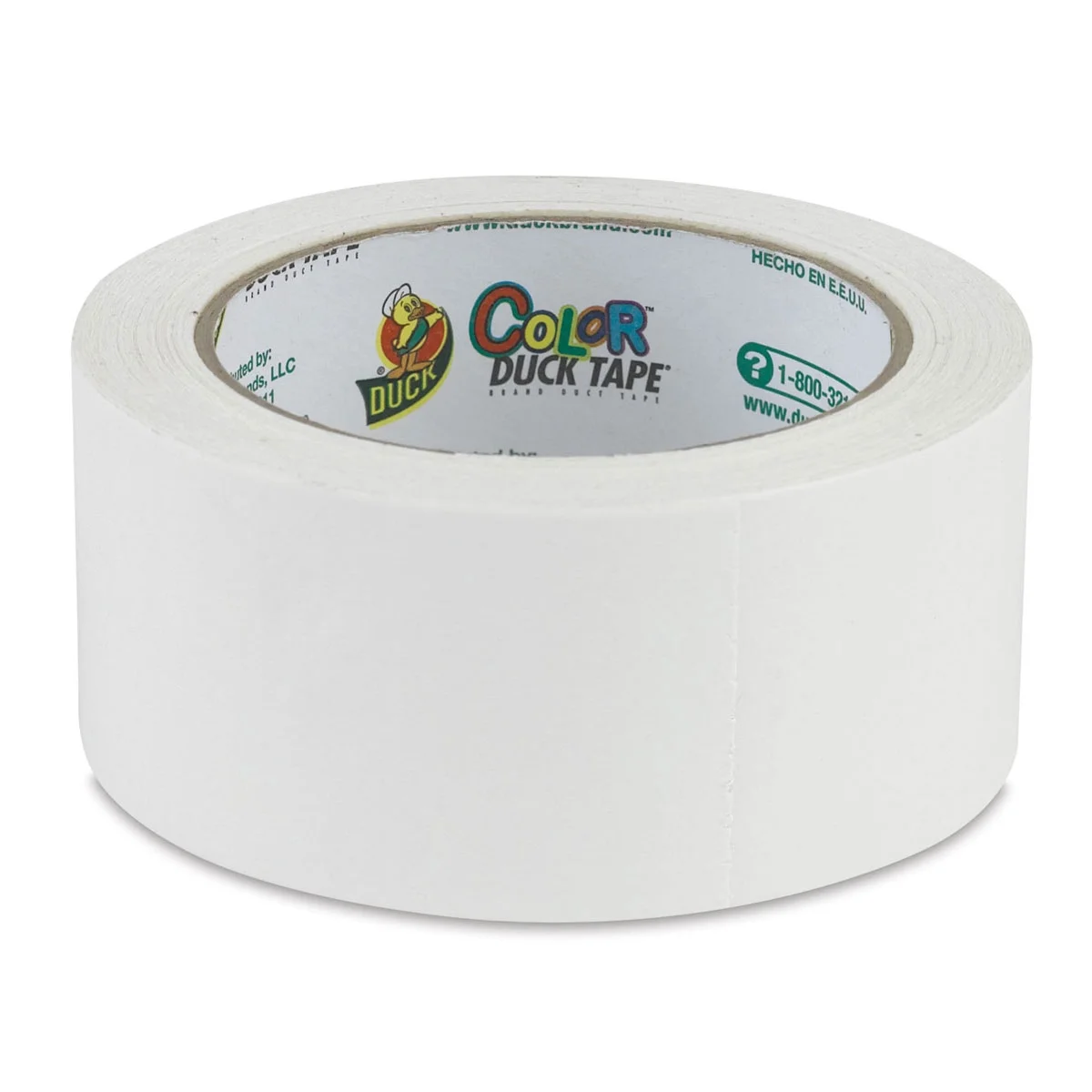 Duck Brand Color Duct Tape, 1.88 in. x 20 yd., White
