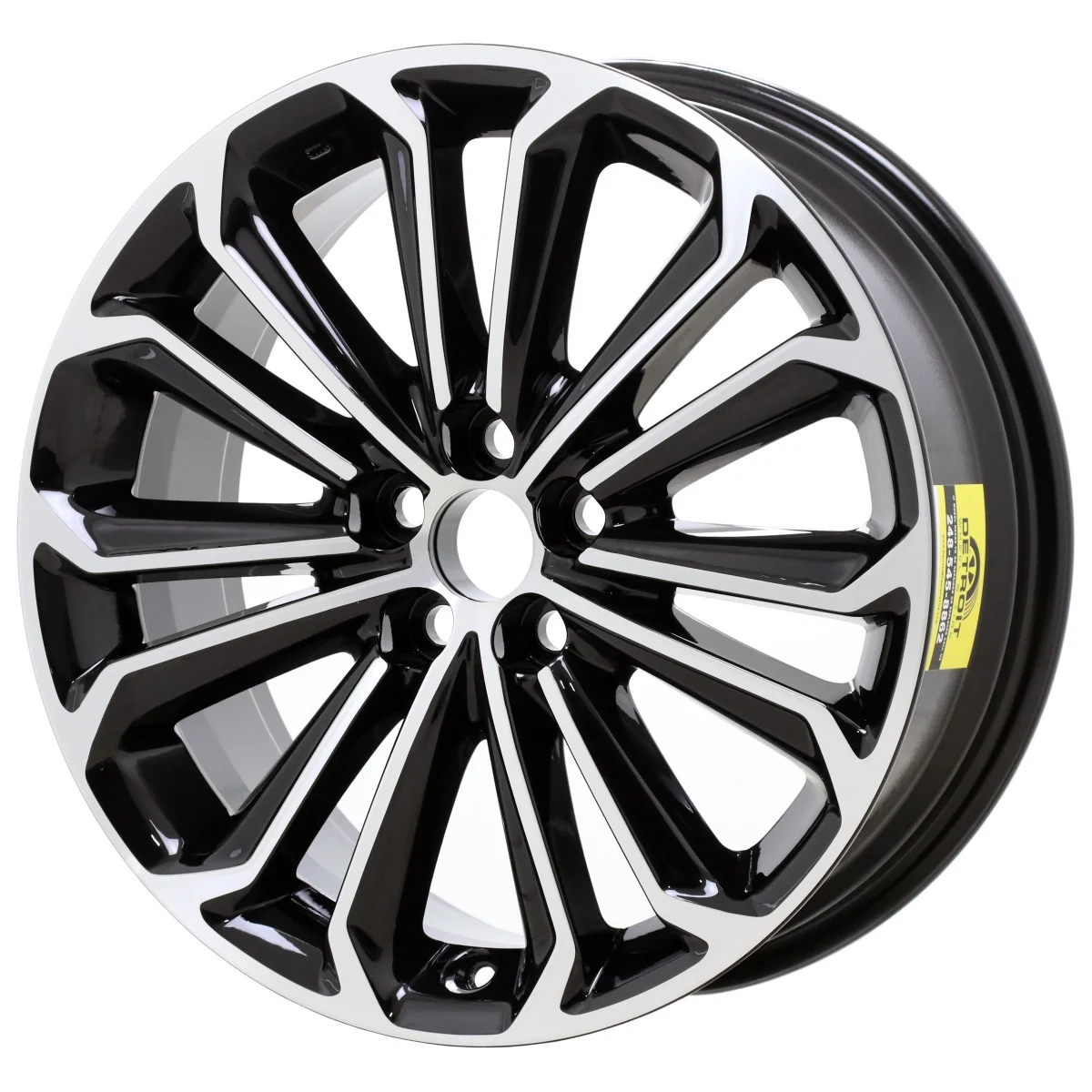 TOYOTA COROLLA 2014 - 2017 MACHINED BLACK Factory OEM Wheel Rim (Not Replicas)
