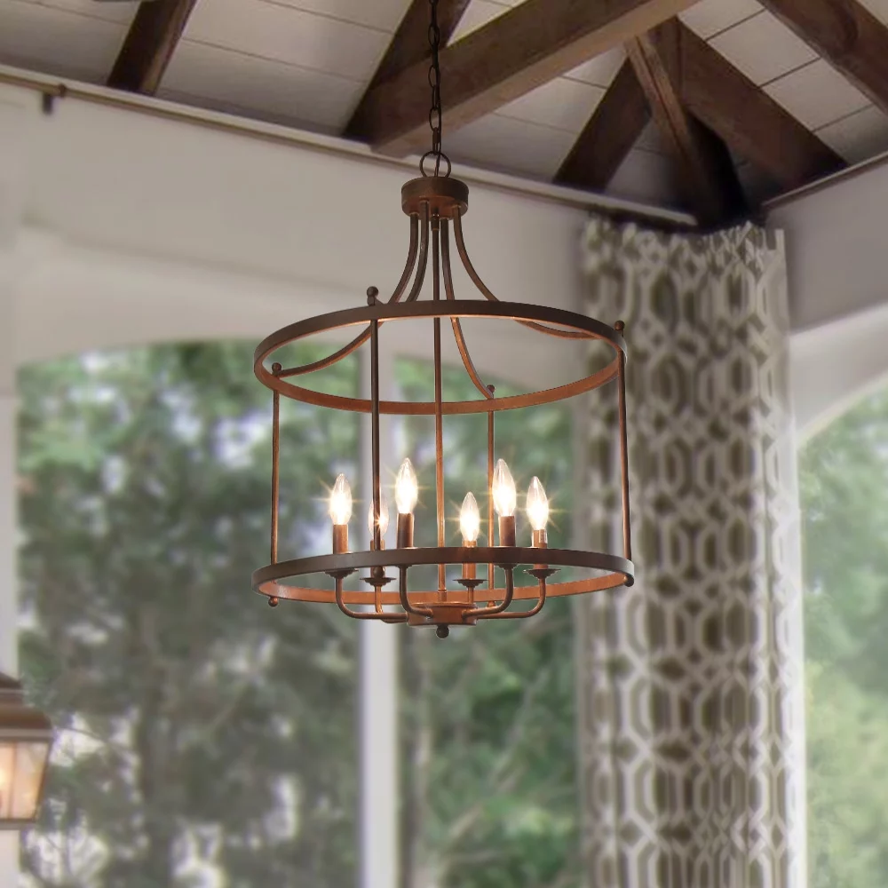 10PCS/Pack 6-Light Foyer Pendant Lighting Chandeliers Ceiling Lights