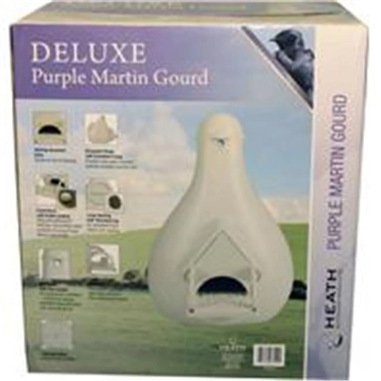 Heath Deluxe Purple Martin Gourd