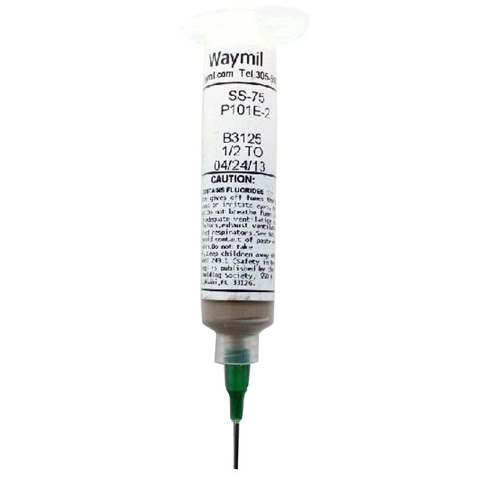 Silver Solder Paste Medium With Flux 1/2 Oz Troy(15.5 g) Syringe Soldering