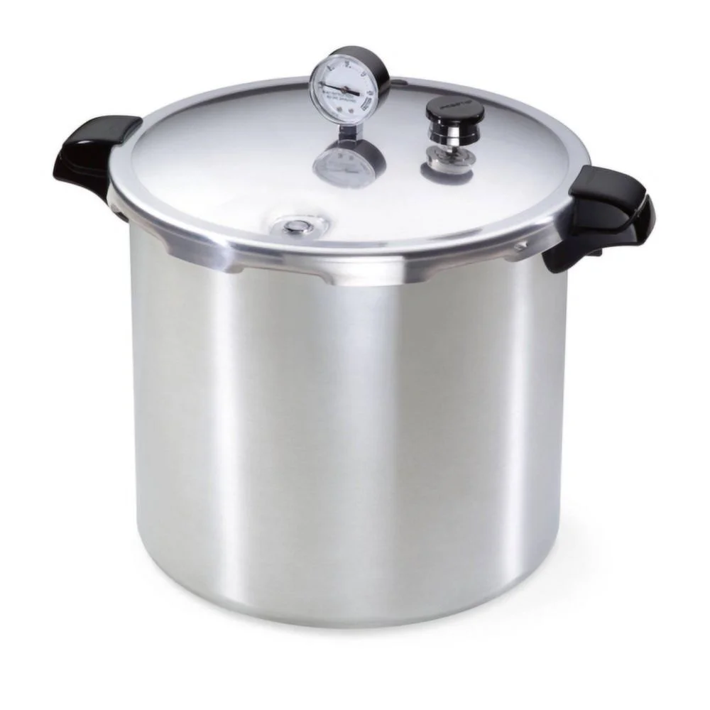 23 Quart Pressure Canner Presto Cooker with Canning Rack 01781 New