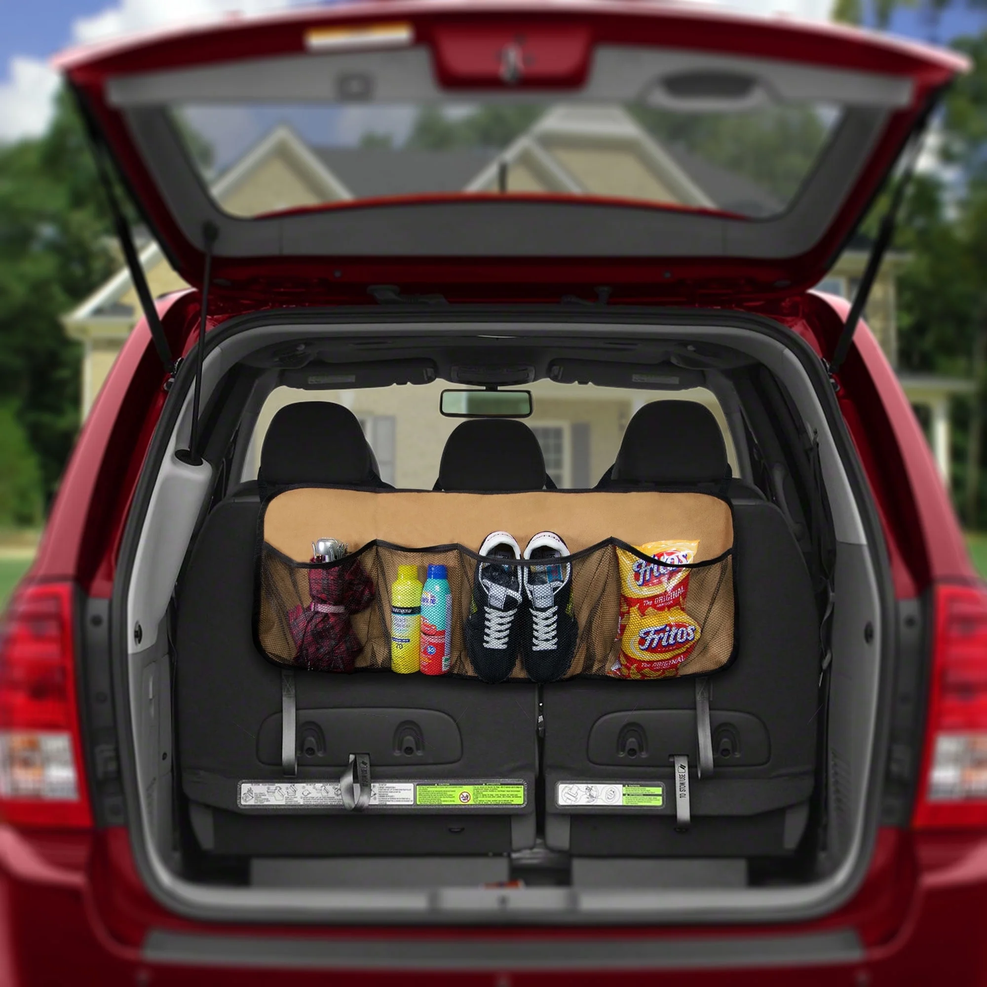 FH Group Car Trunk Organizer Storage Auto Car Storage for Car SUV Van