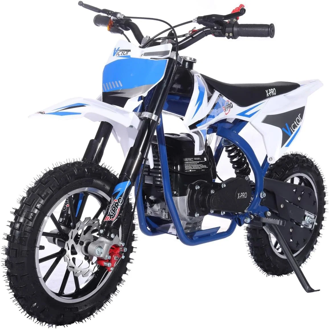 X-Pro Brand New VICTOR 40cc Gas Powered 4 Stroke Mini Pit Dirt Bike with Pull Start for kids 10