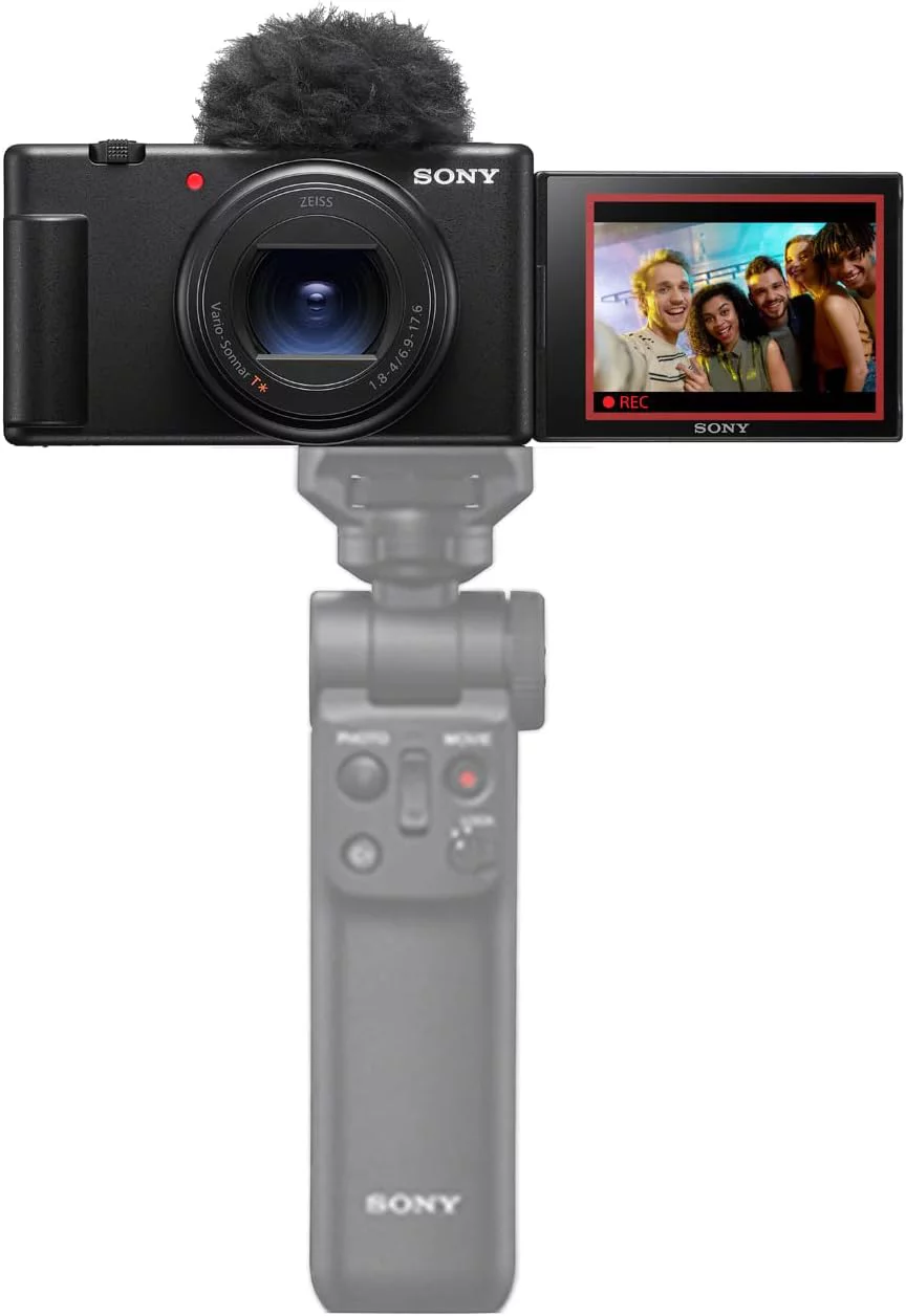 Restored Sony ZV-1 II Vlog Camera for Content Creators and Vloggers (Black) (Refurbished)