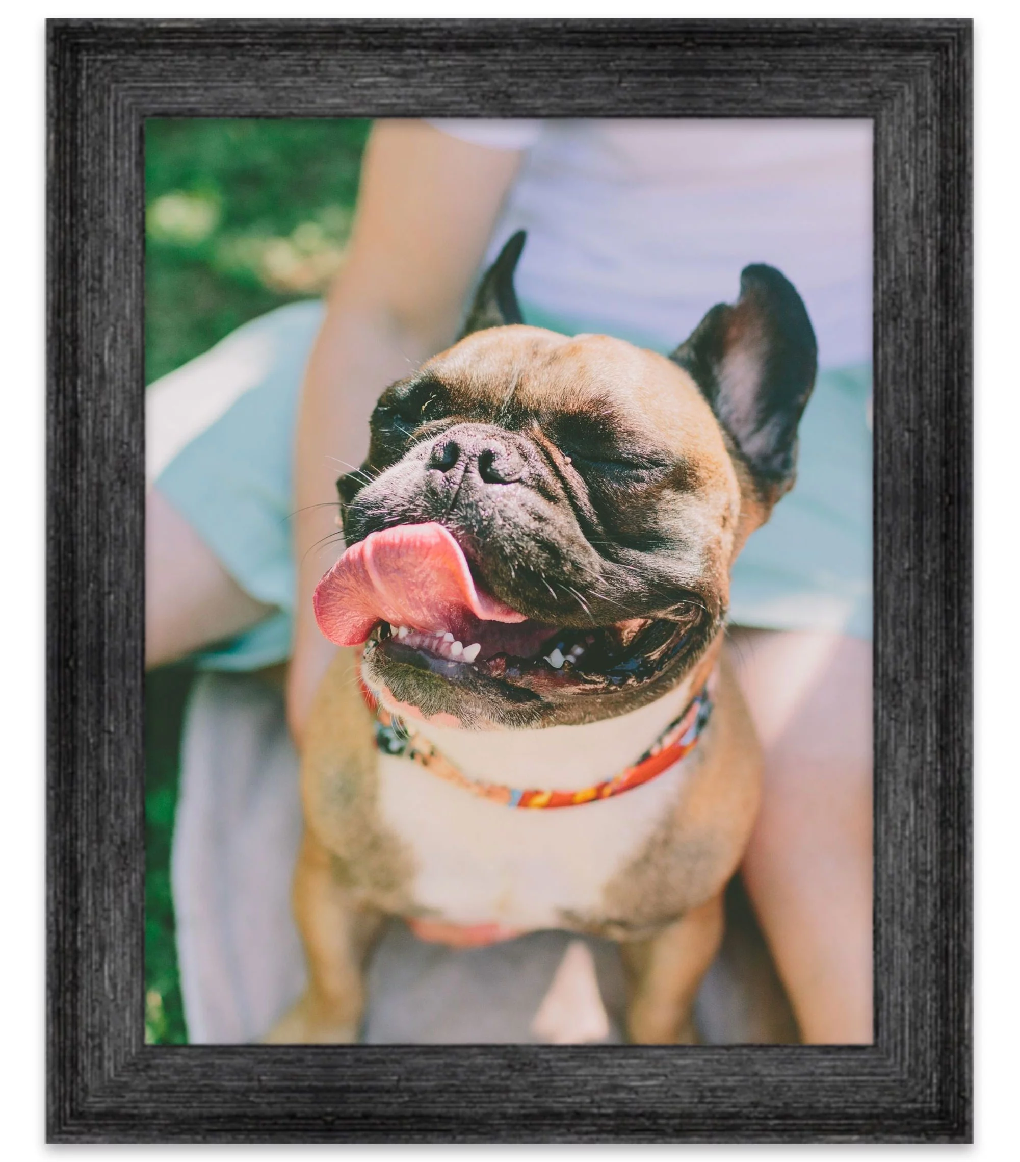27x20 Frame Black Barnwood Picture Frame - Modern Photo Frame Includes UV Acrylic Shatter Guard