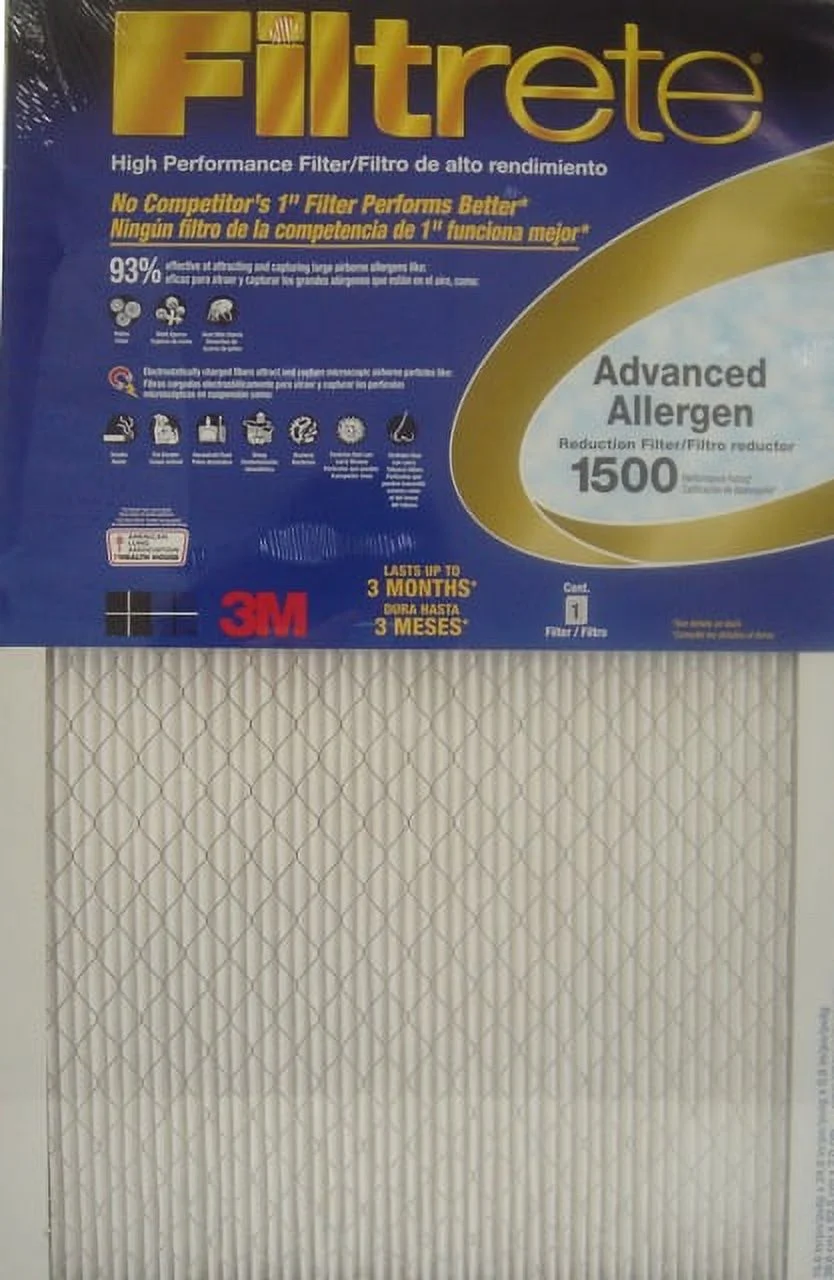 3m Filtrete 1'' Advanced Allergen Reduct
