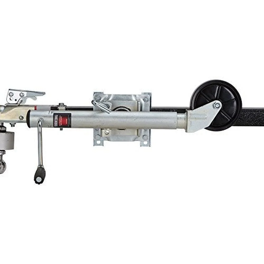 Ironton Bolt-On Side-Wind Marine Swivel Jack - 1000-Lb. Capacity, Zinc Finish