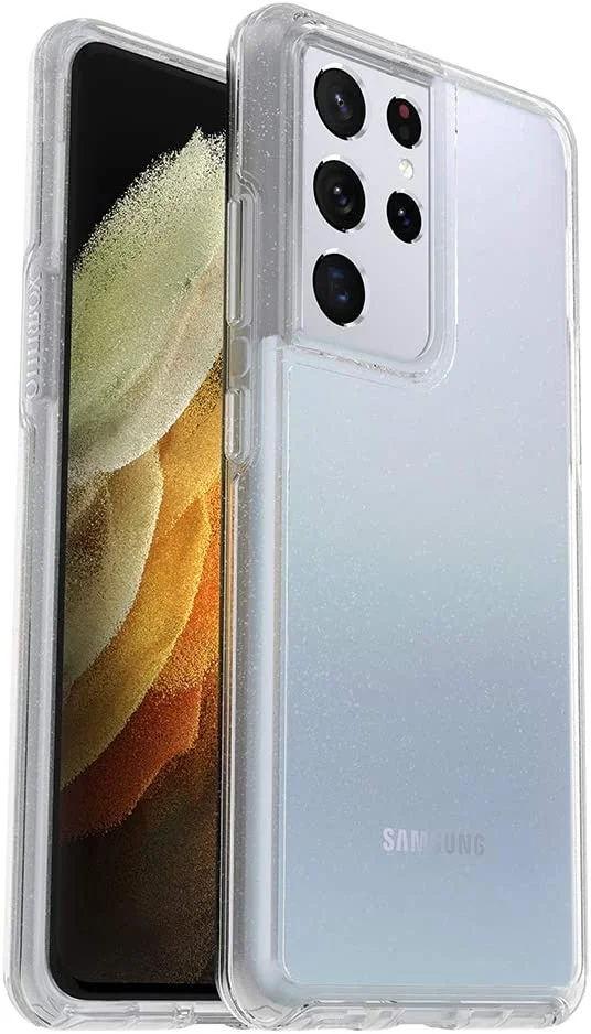 OtterBox Symmetry Clear Series Case for Samsung Galaxy S21 Ultra 5G, Stardust