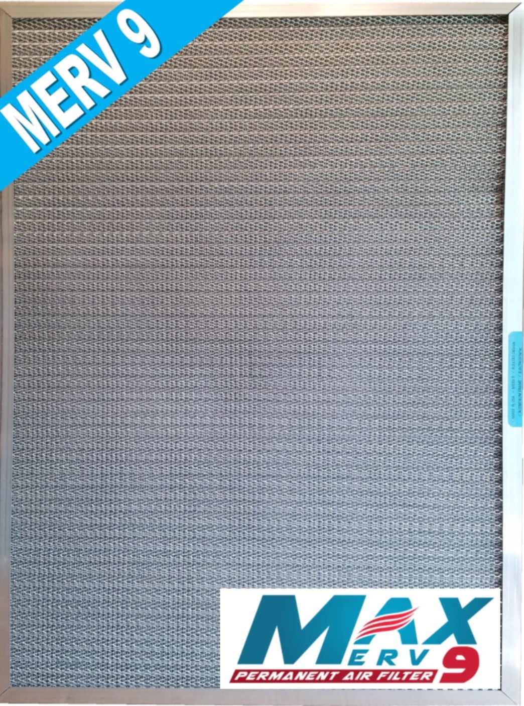 The Ultimate Furnace A/C Filter - Washable, Permanent, Reusable, Electrostatic = Traps dust like a magnet - 5-Stage - Lab Certified MERV 9 - (19x20x1)