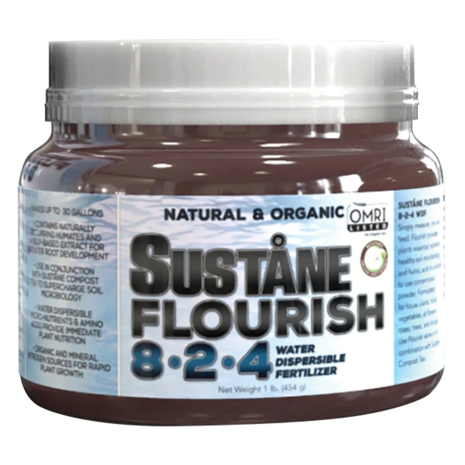 Sustane Flourish Organic 8-2-4 WDF Fertilizer