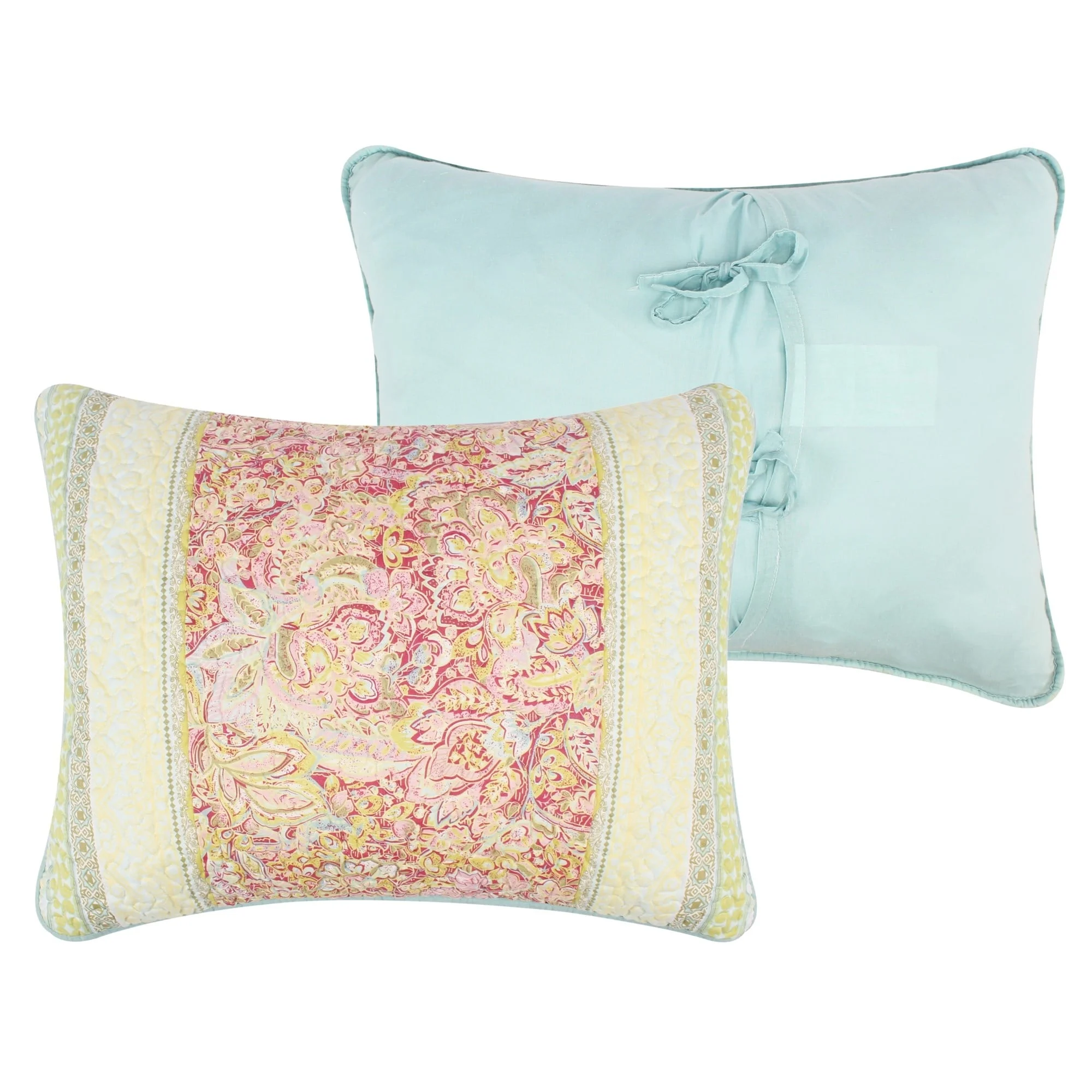 Barefoot Bungalow  Palisades Pastel Pillow Shams (Set of 2) King
