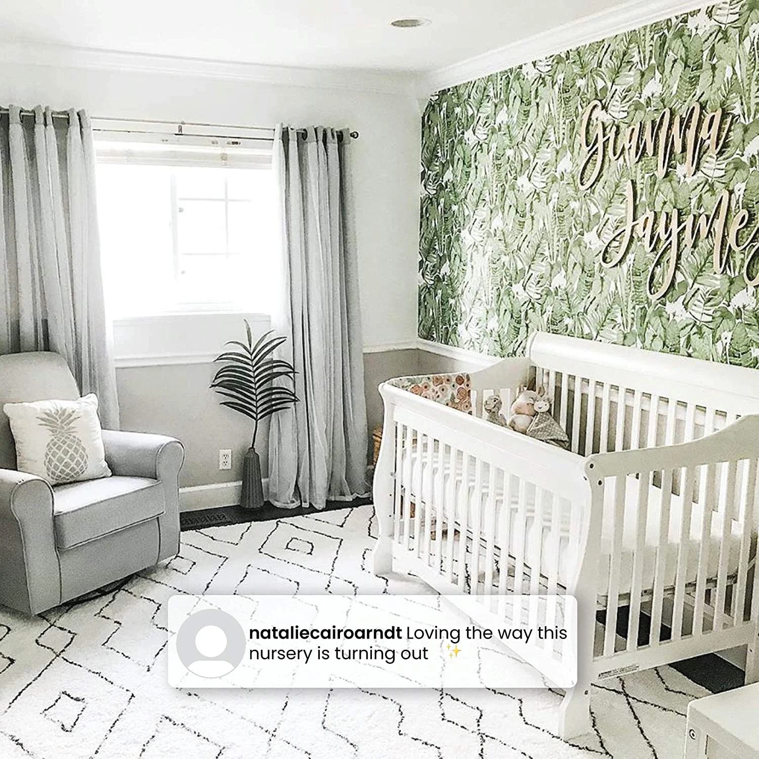 YILAN Canton 4-in-1 Convertible Crib - Easy to Assemble, Grey