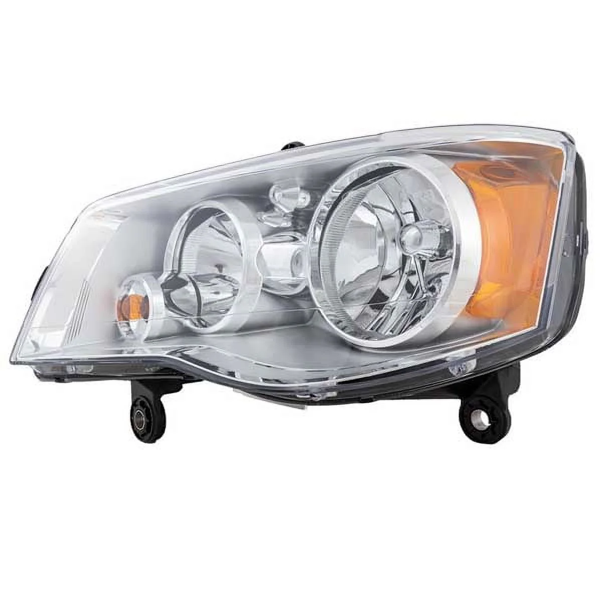 For 08-16 Town Country 11-20 Grand Caravan Headlight Headlamp w/Bulb Left Side