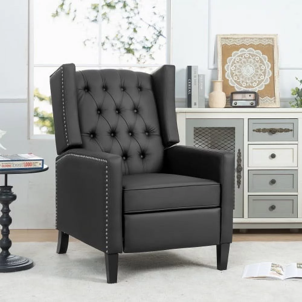 ZJbiubiuHome 27.16” Wide Manual Wing Chair Recliner