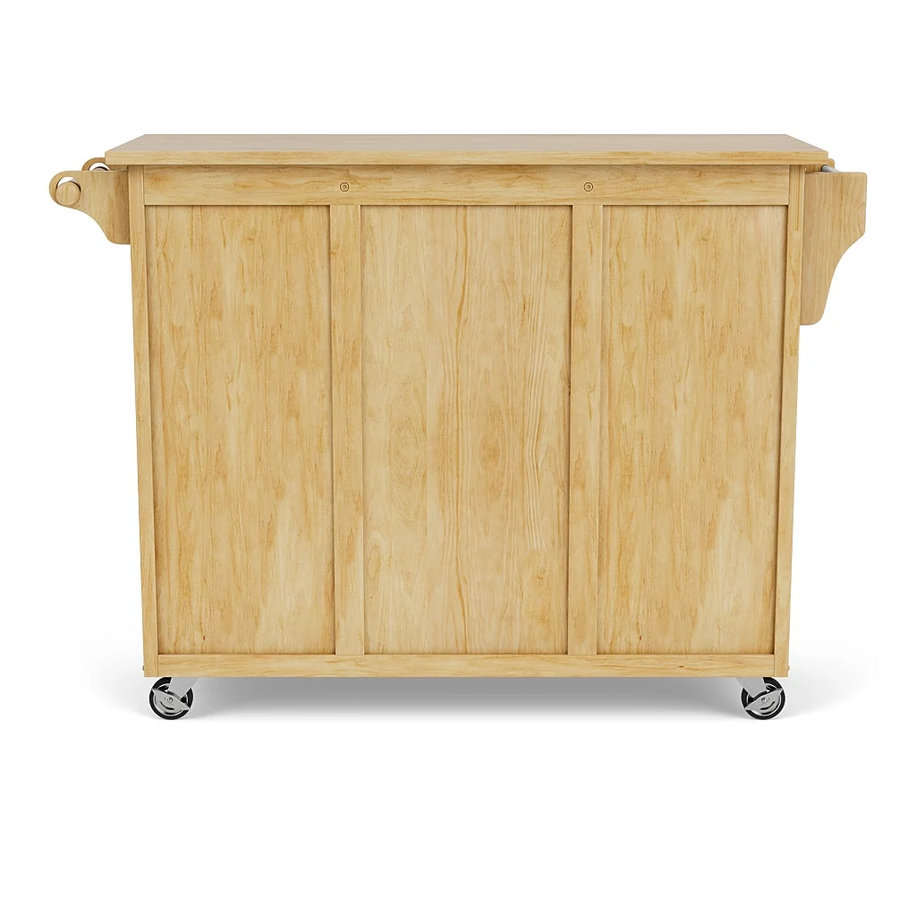 Homestyles Create-A-Cart Brown Kitchen Cart