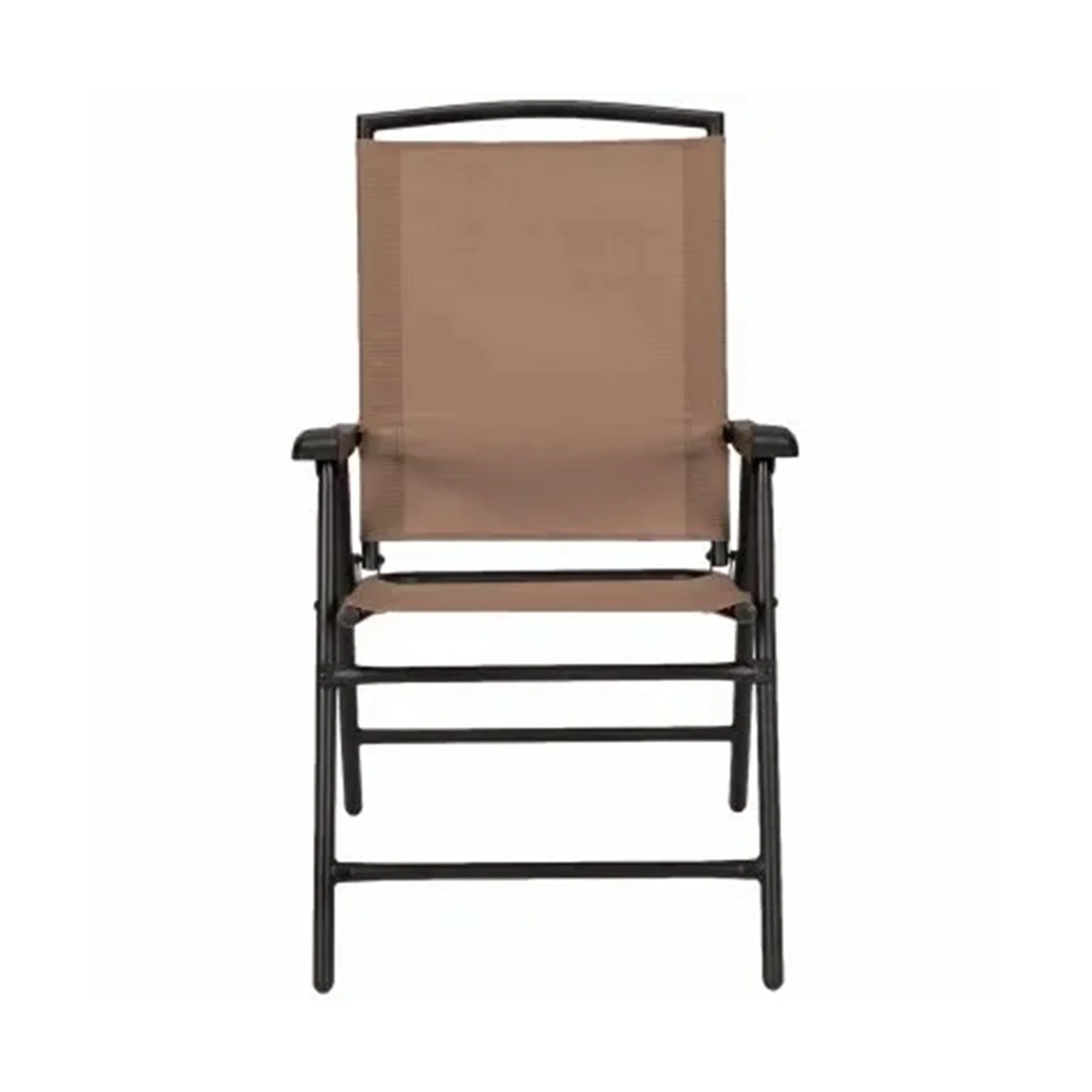 Four Seasons Courtyard Sunny Isles Outdoor Folding Chair, Brown (4 Pack)