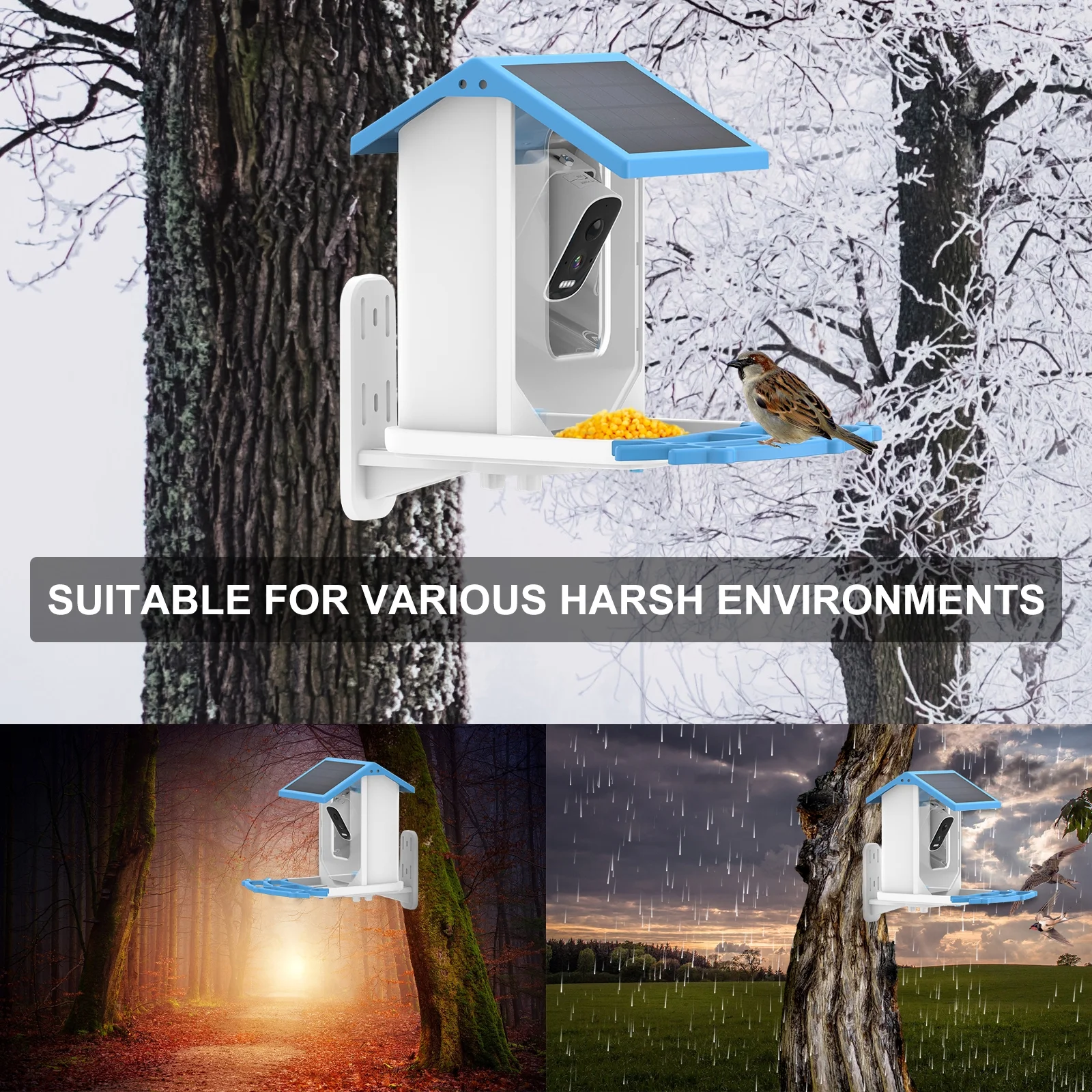 camera,Feeder Feeder Solar Camera 1080p Real Ip66 Waterproof Vision Camera Solar Camera Low Camera 1080p Vision Feeder With Auto Capture Videos Camera 1080hd Vision