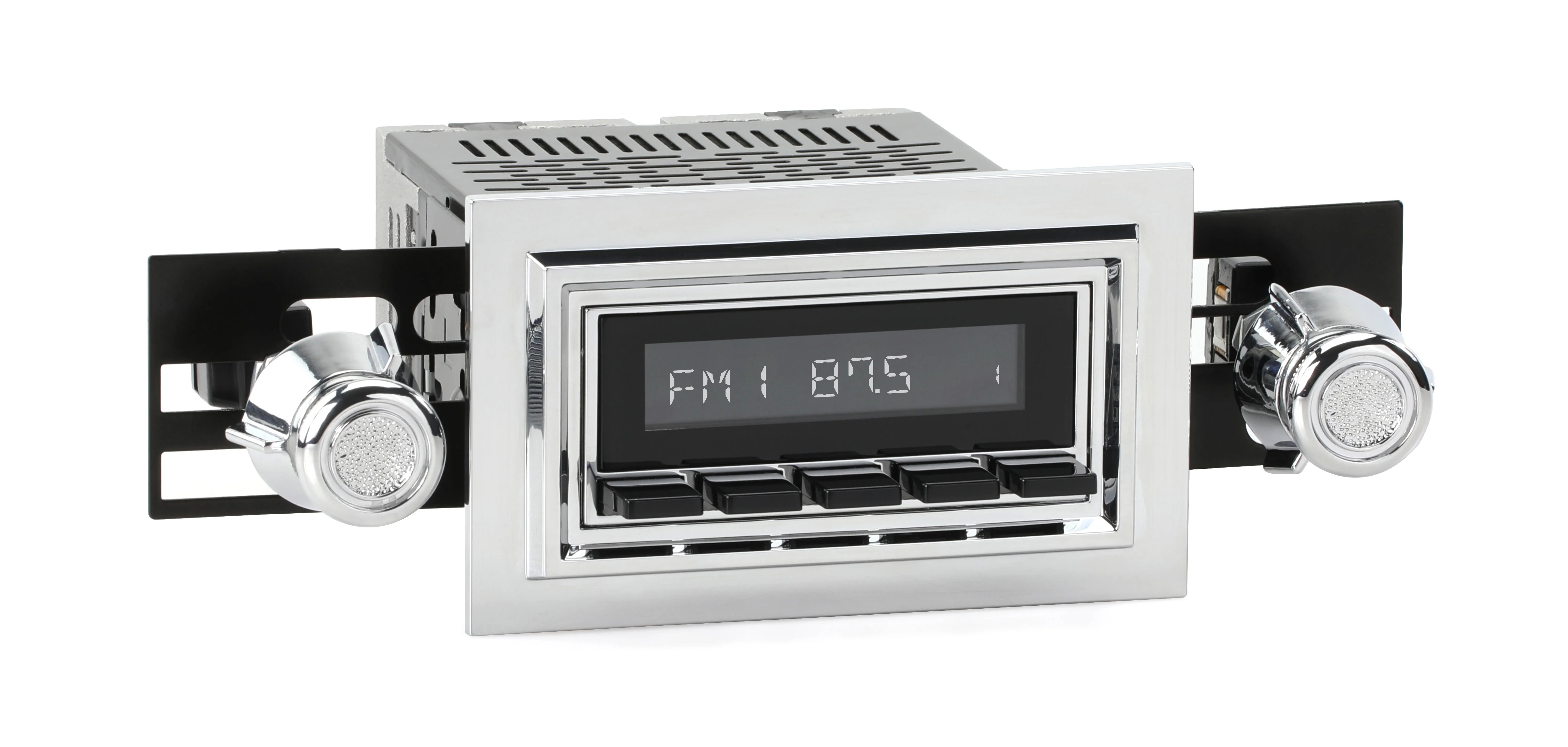 RetroRadio Compatible with 1977-79 Lincoln Continental Mark V Features Include Bluetooth, USB, AM/FM HCB-M2-121-05P-75PL3