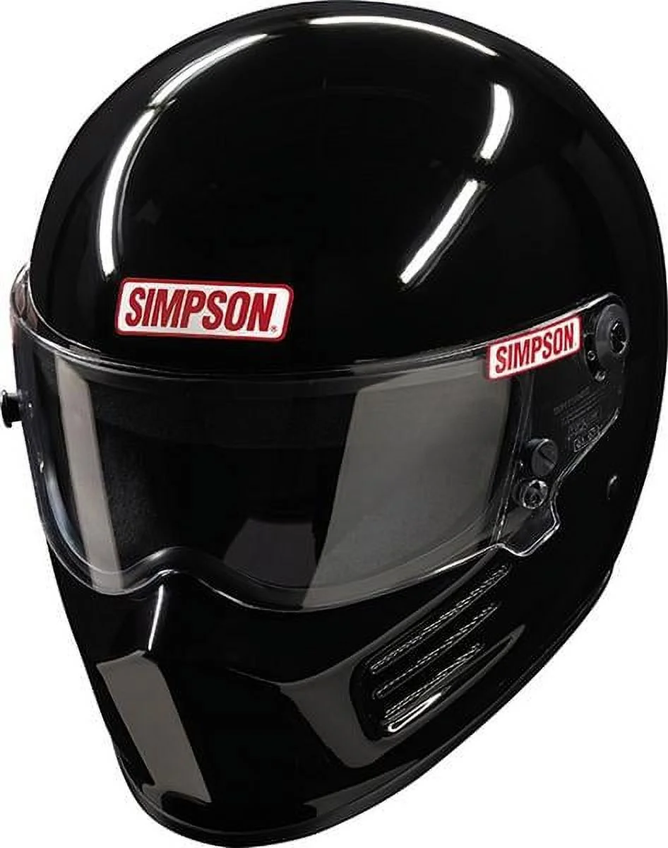 Simpson Racing 7200052 Snell SA2020 - Bandit Racing Helmet - 2X-Large - Black