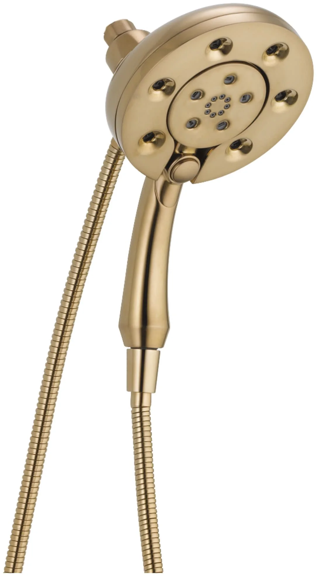 Delta 58472 Universal Showering Round 2.5 GPM Multi Function 2-In1 In2ition Shower Head