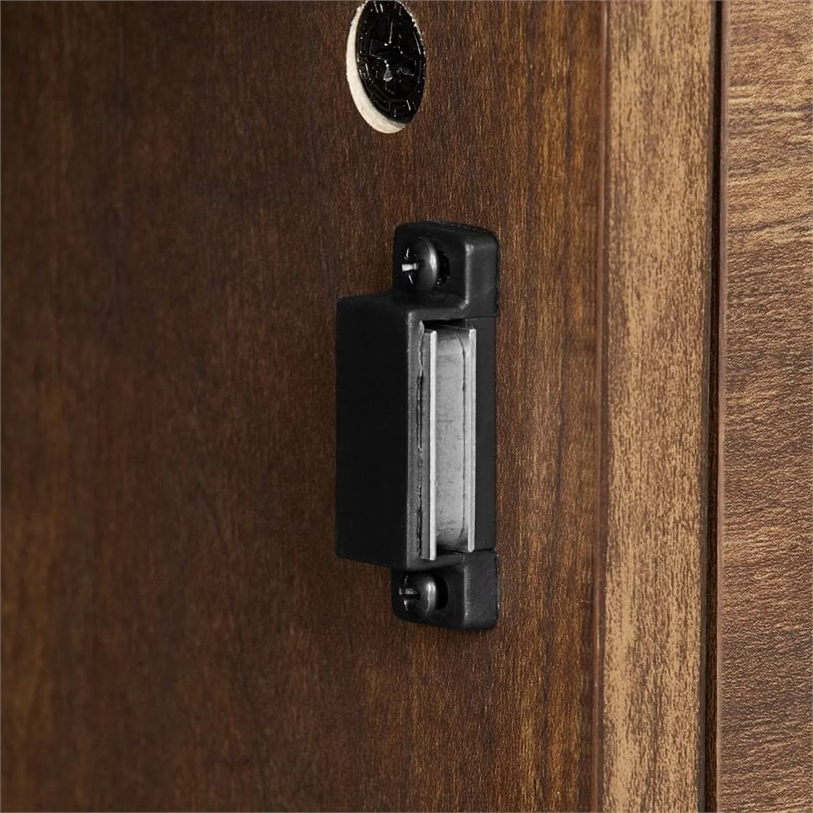 Pemberly Row 3-Drawer Mid-Century Wood Sideboard Buffet Cabinet in Brown